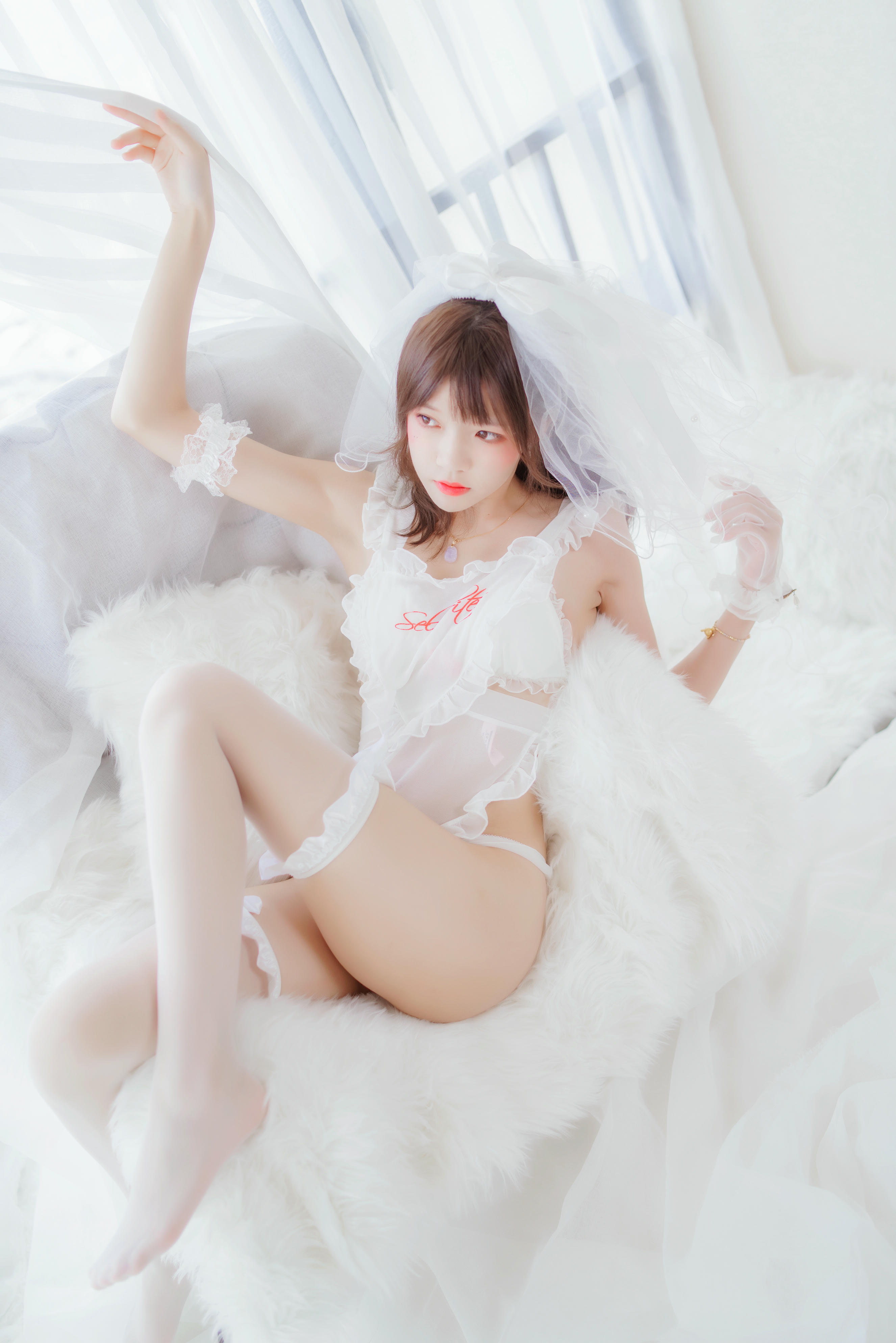 桜桃喵 NO.059 轻纱 下 [34P-380MB]_第2集