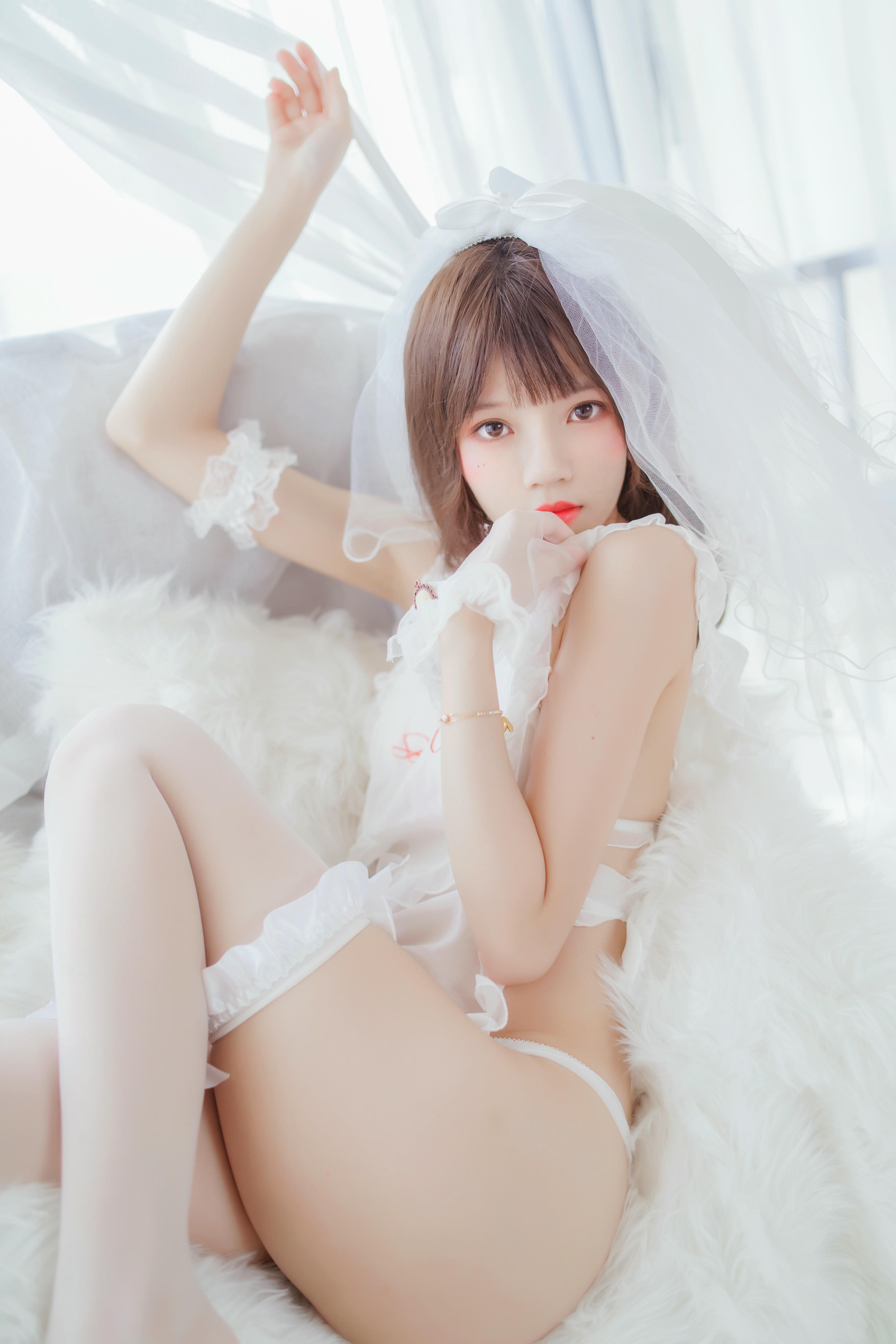 桜桃喵 NO.059 轻纱 下 [34P-380MB]_第2集