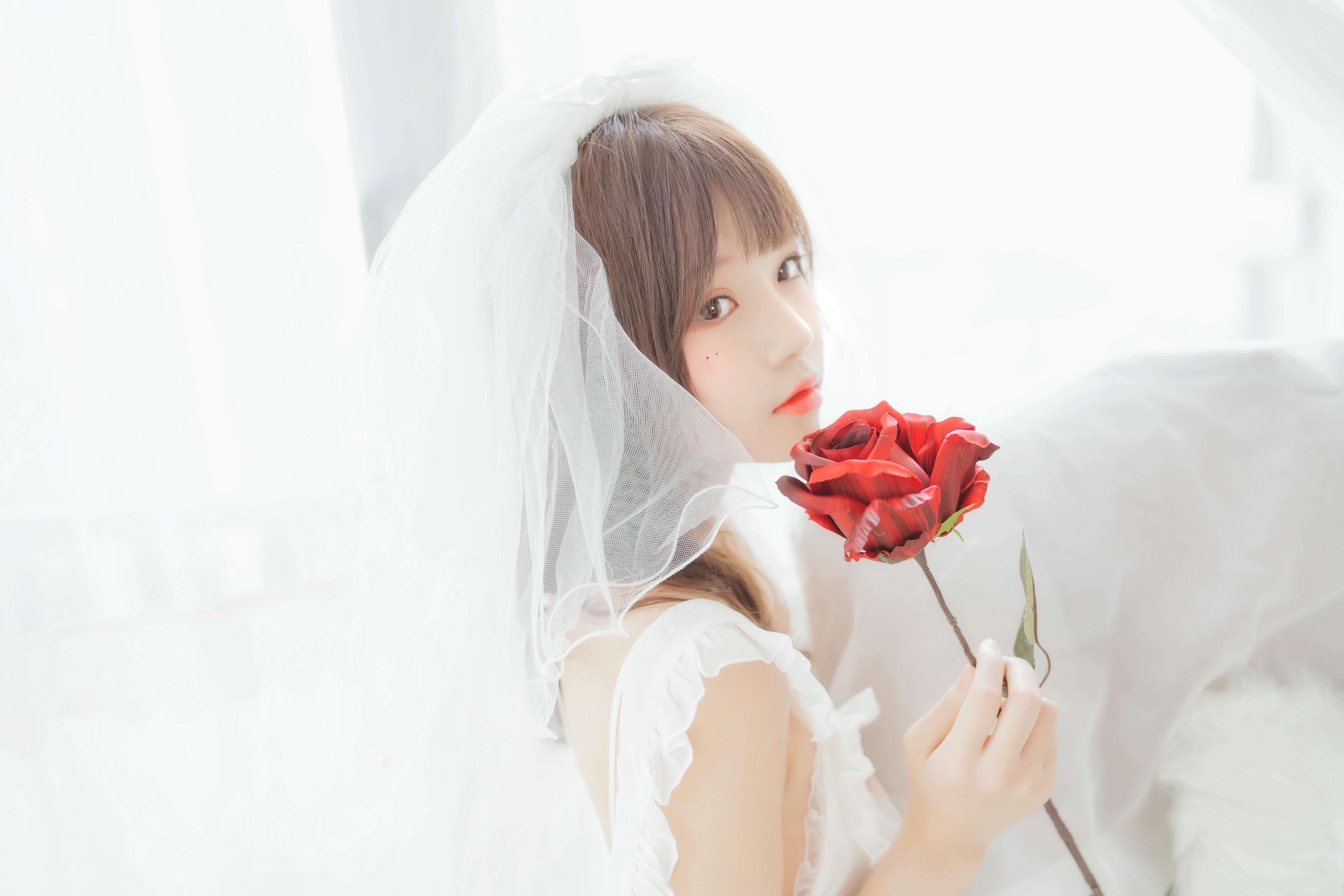桜桃喵 NO.059 轻纱 下 [34P-380MB]_第2集