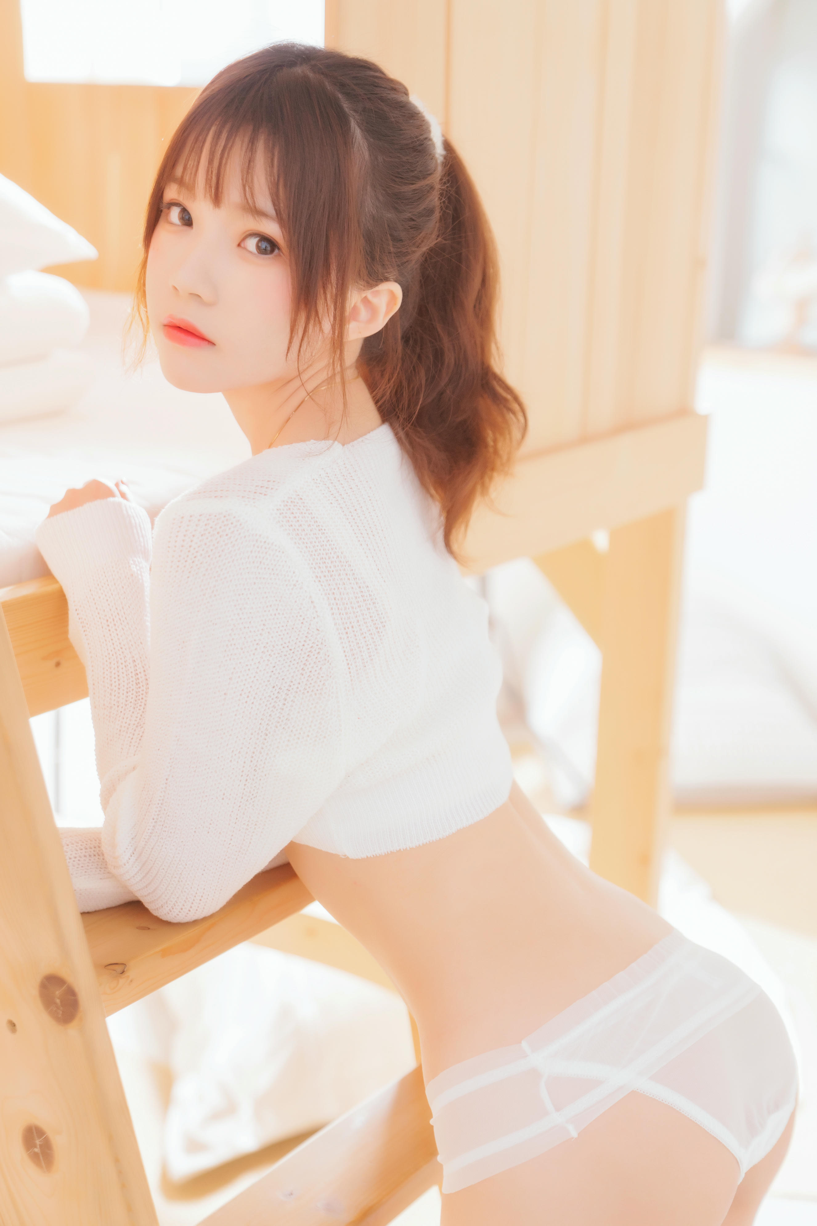 桜桃喵 NO.063 小白 [33P-534MB]_第1集
