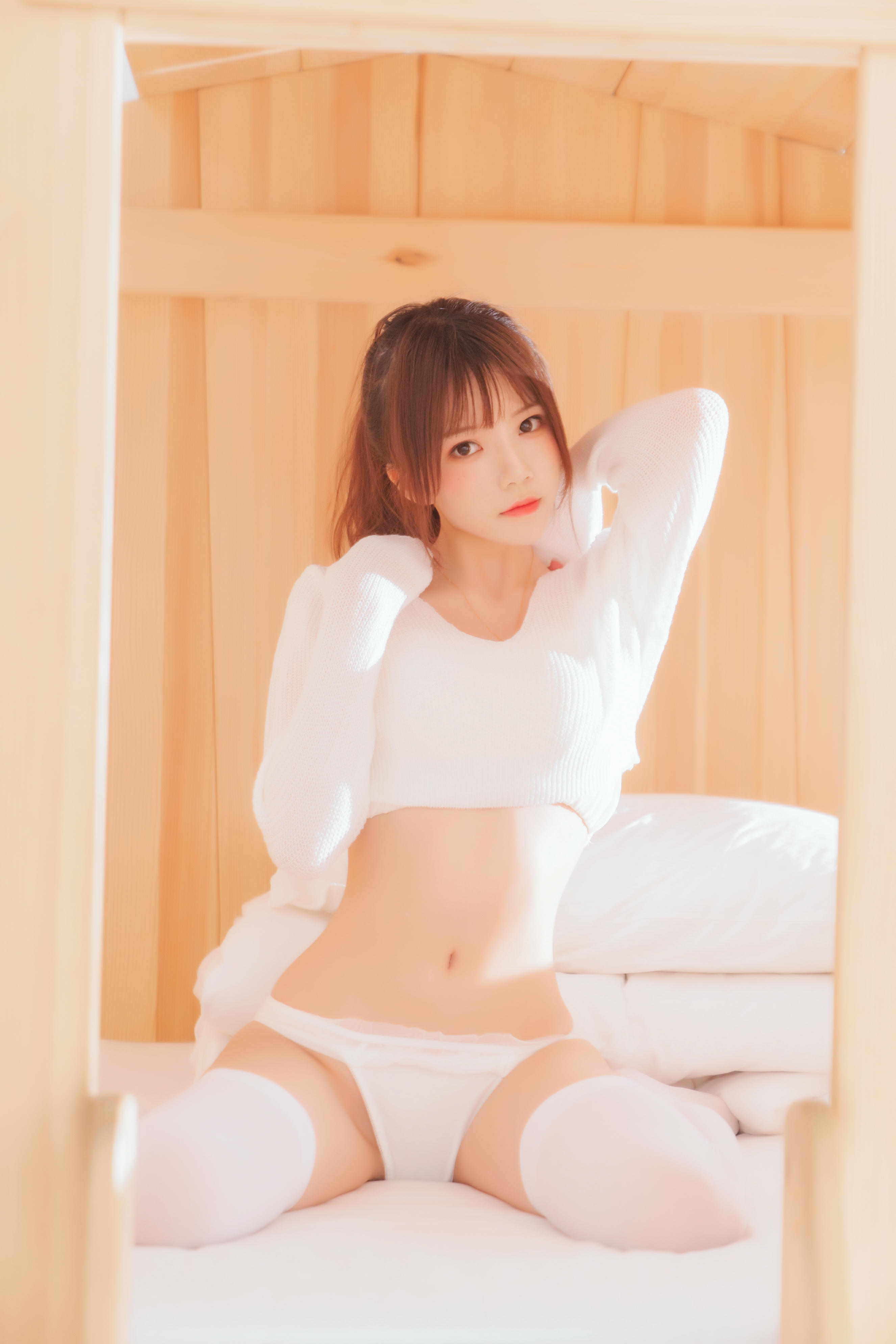 桜桃喵 NO.063 小白 [33P-534MB]_第2集