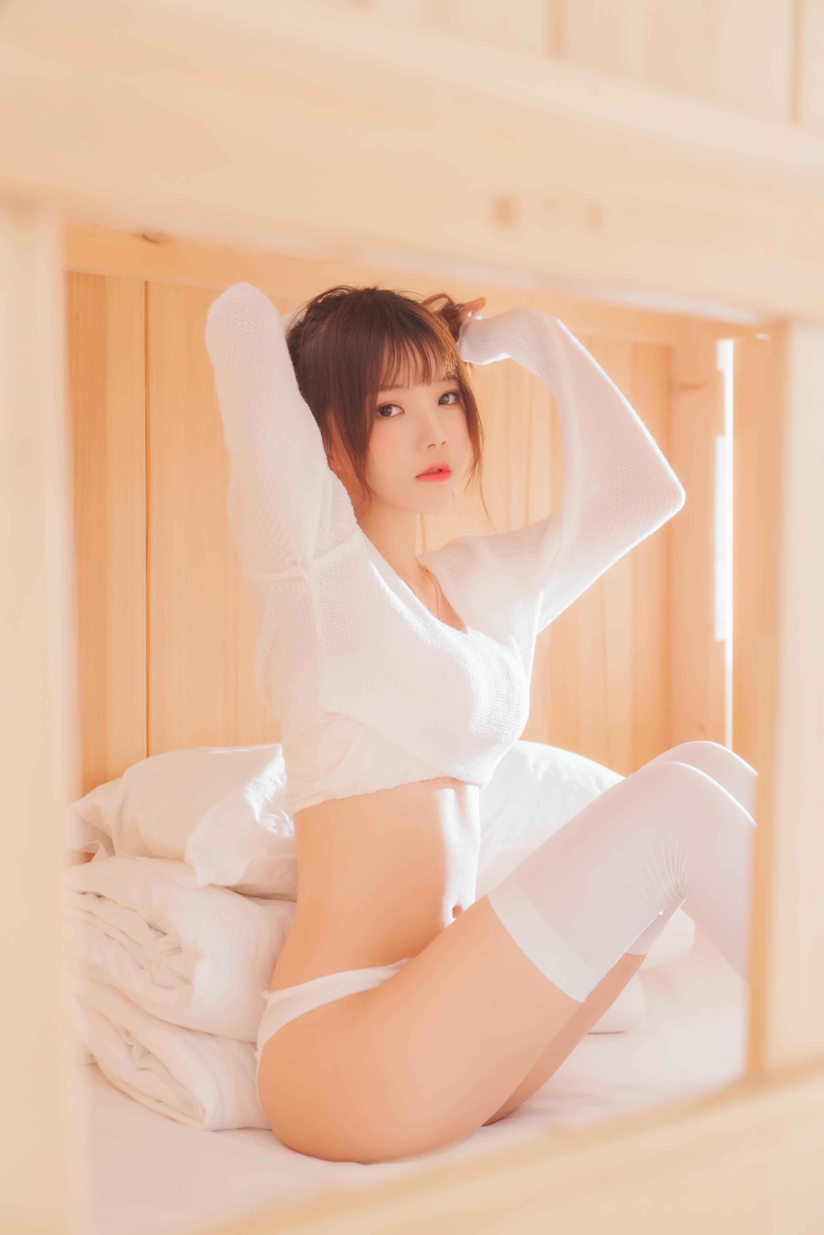 桜桃喵 NO.063 小白 [33P-534MB]_第2集