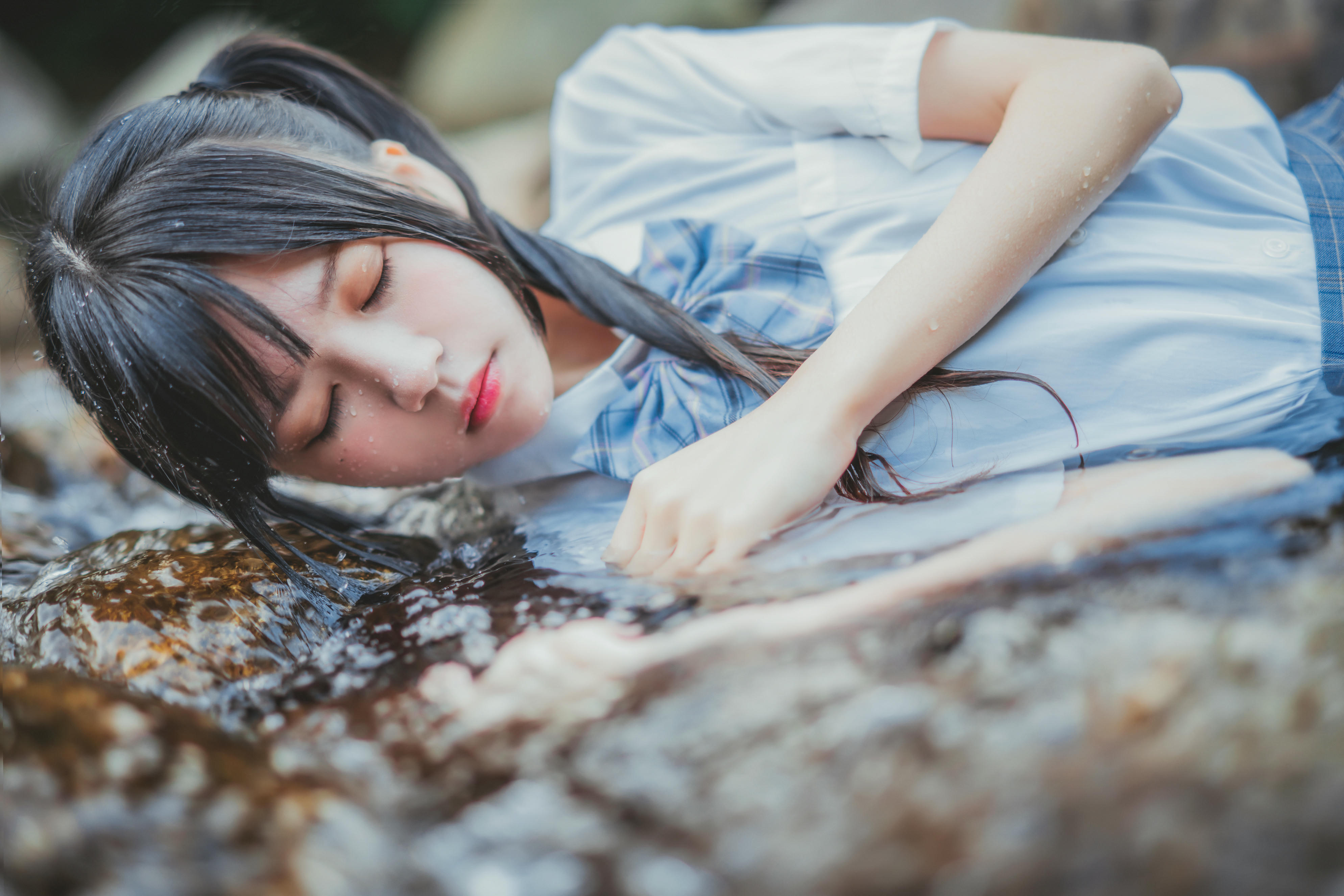 桜桃喵 NO.006 未熟1 死库水 [75P-1.37GB]_第2集