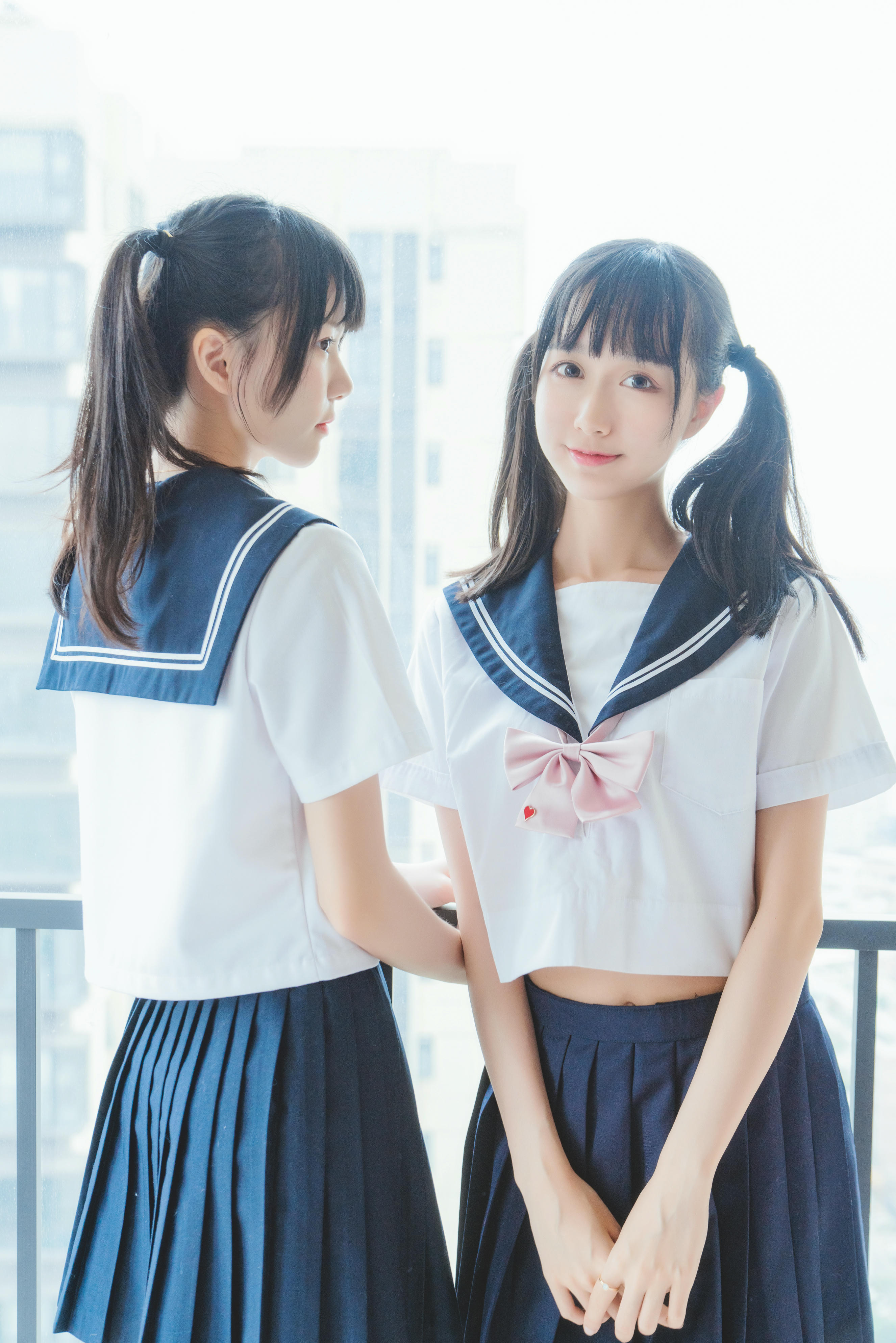 桜桃喵 NO.067 她(制服×制服) [38P-741MB]_第1集