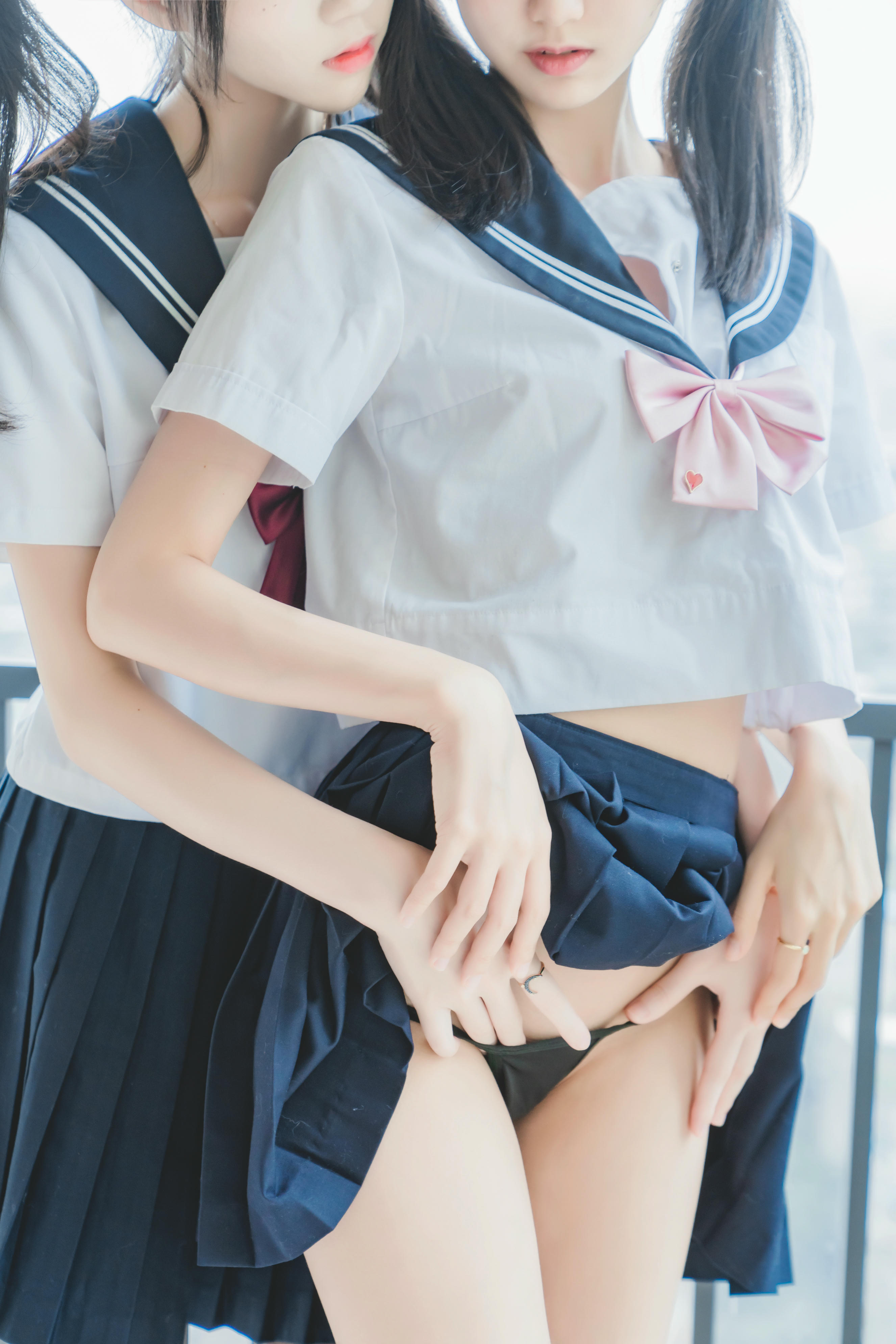 桜桃喵 NO.067 她(制服×制服) [38P-741MB]_第1集