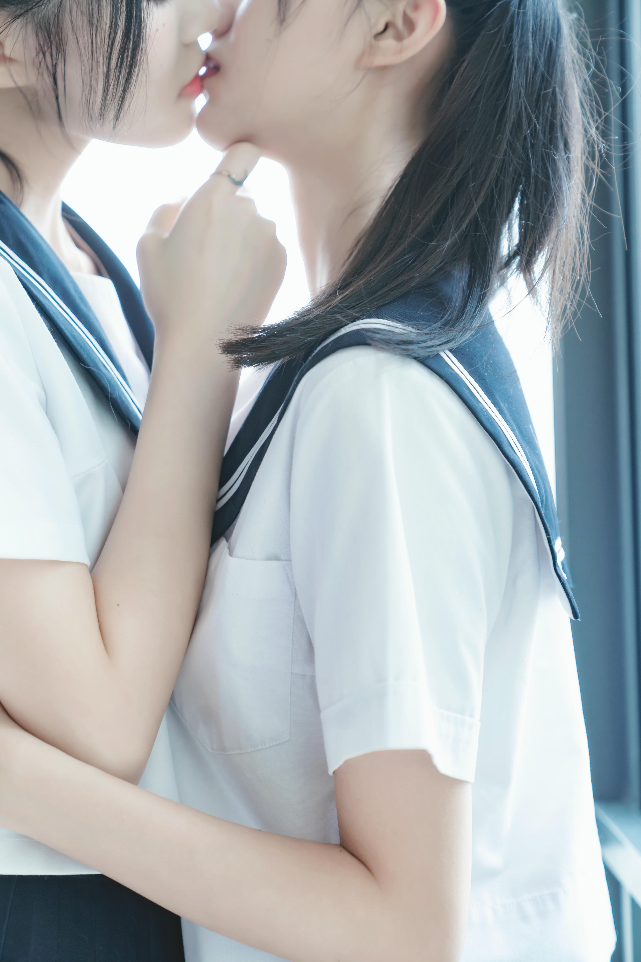桜桃喵 NO.067 她(制服×制服) [38P-741MB]_第1集