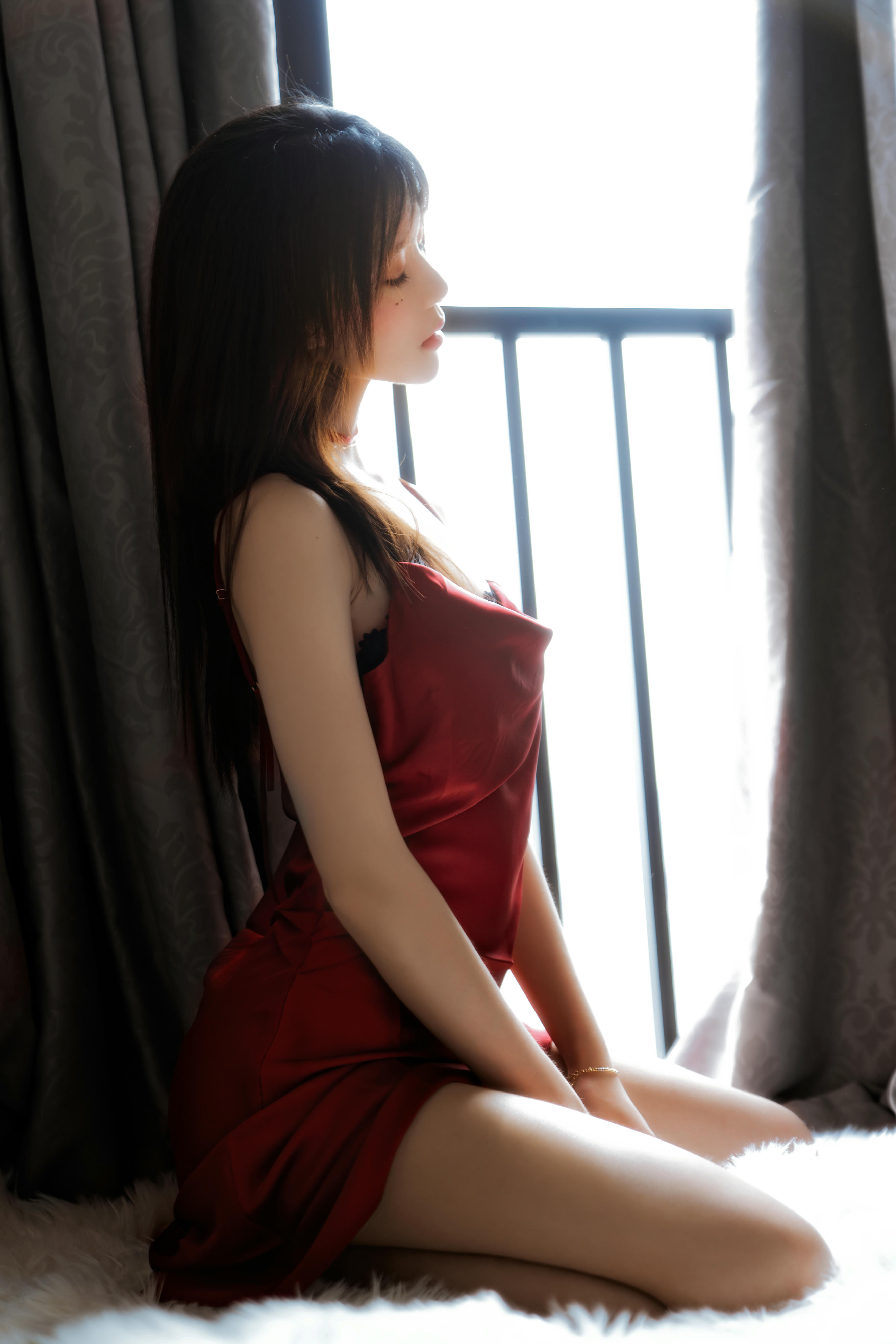 桜桃喵 NO.078 千丝万缕的红02 [34P-557MB]_第1集