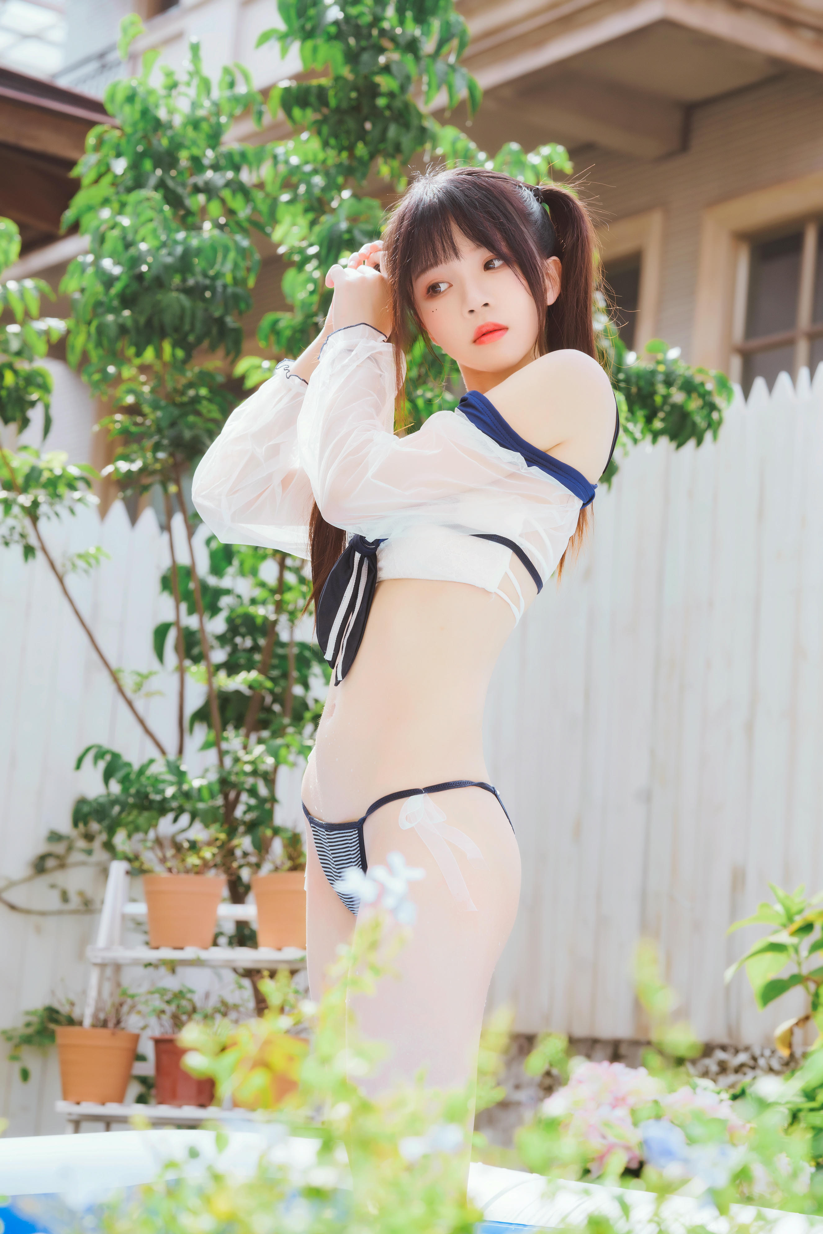 桜桃喵 NO.087 无尽夏 [58P-1.02GB]_第2集