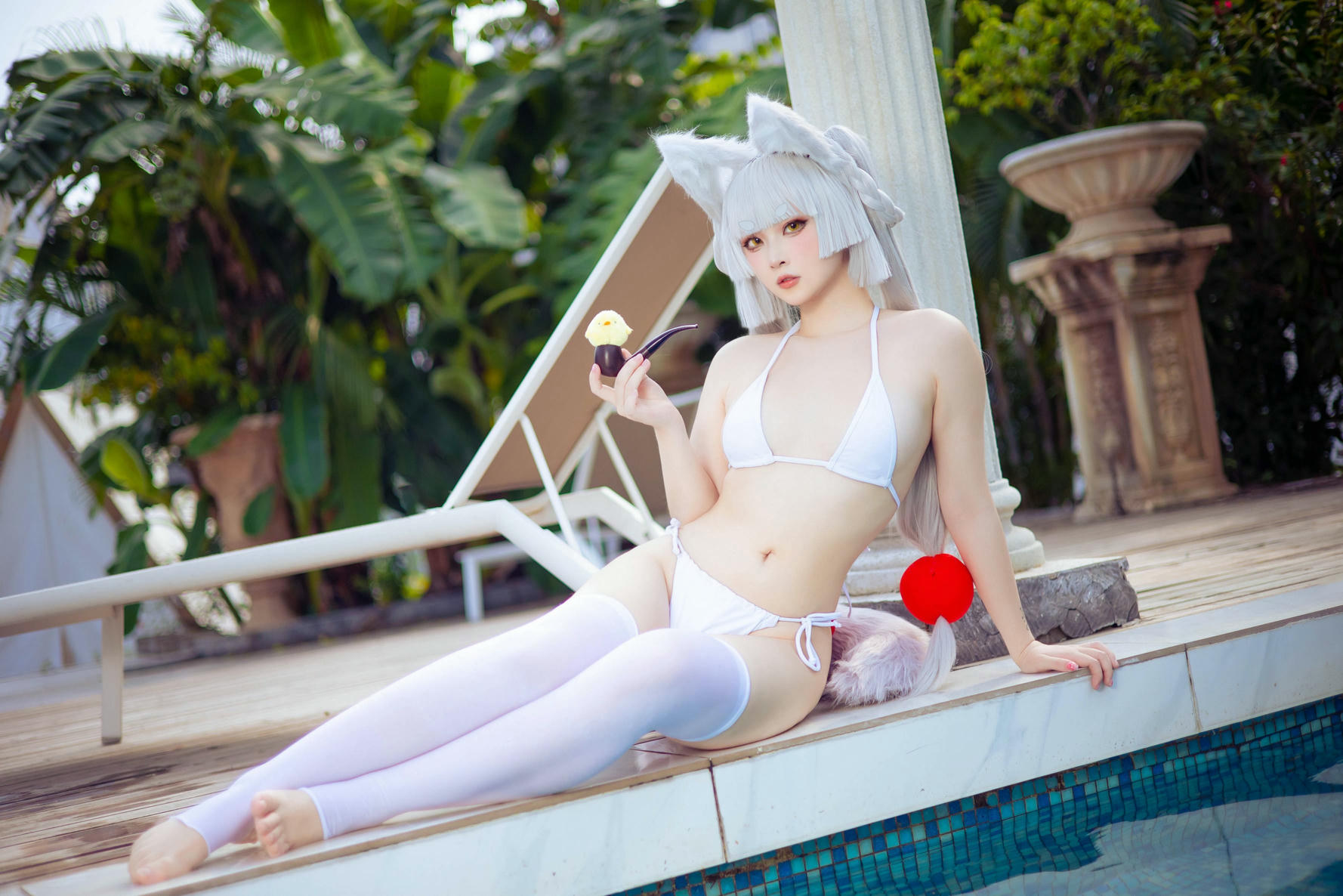 屿鱼 NO.007 patreon 23年6月-24年3月 [1239P 1.91GB]-主题排-不认识-白毛狐狸泳装_第1集