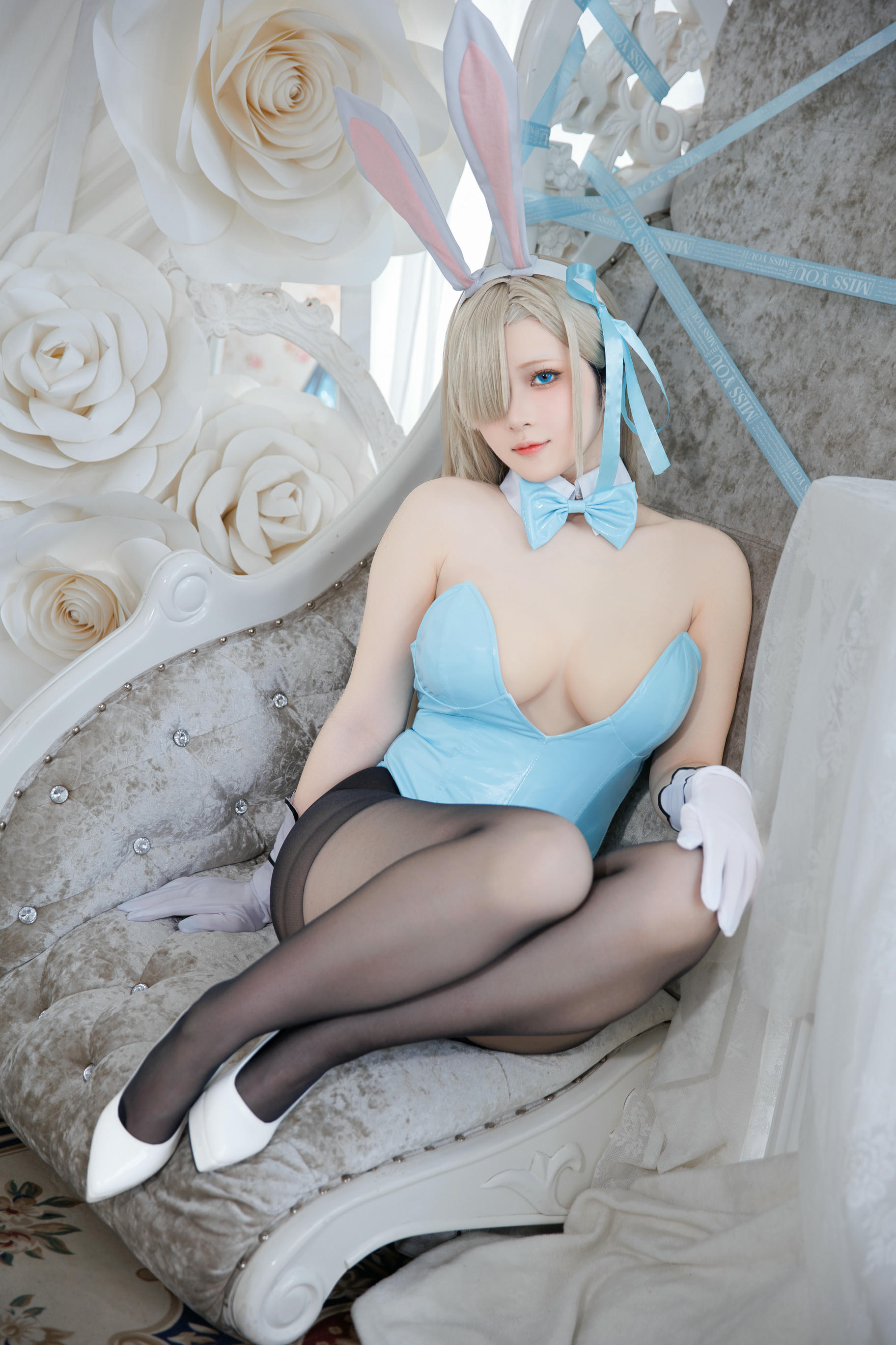 屿鱼 NO.022 明日奈兔女郎[22P-196M]_第1集