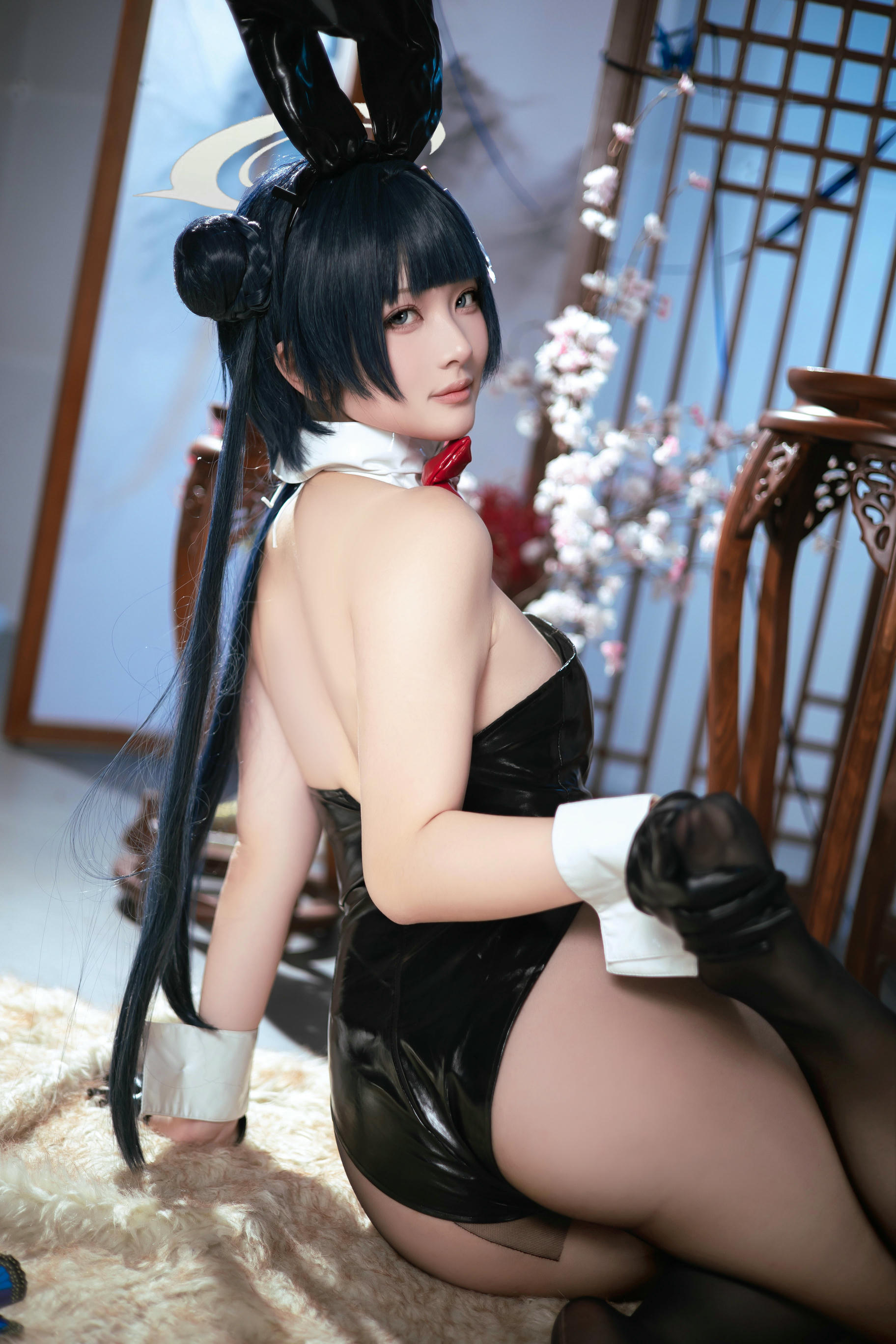 屿鱼 NO.030 蔚蓝档案 龙华妃咲 兔女郎 [40P 268MB]_第2集