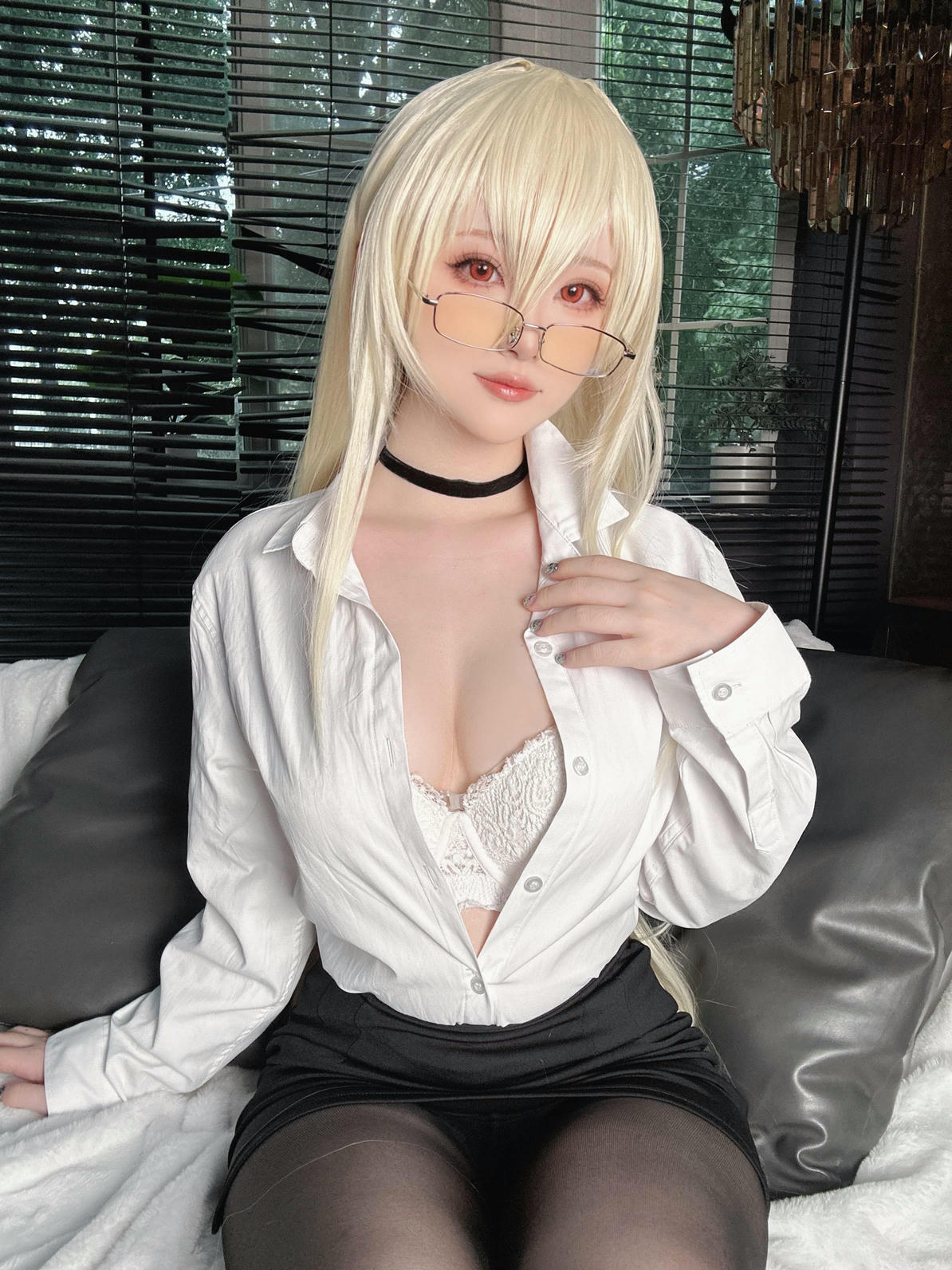 屿鱼 NO.007 patreon 23年6月-24年3月 [1239P 1.91GB]-主题排-不认识，黄毛白衬衫_第1集