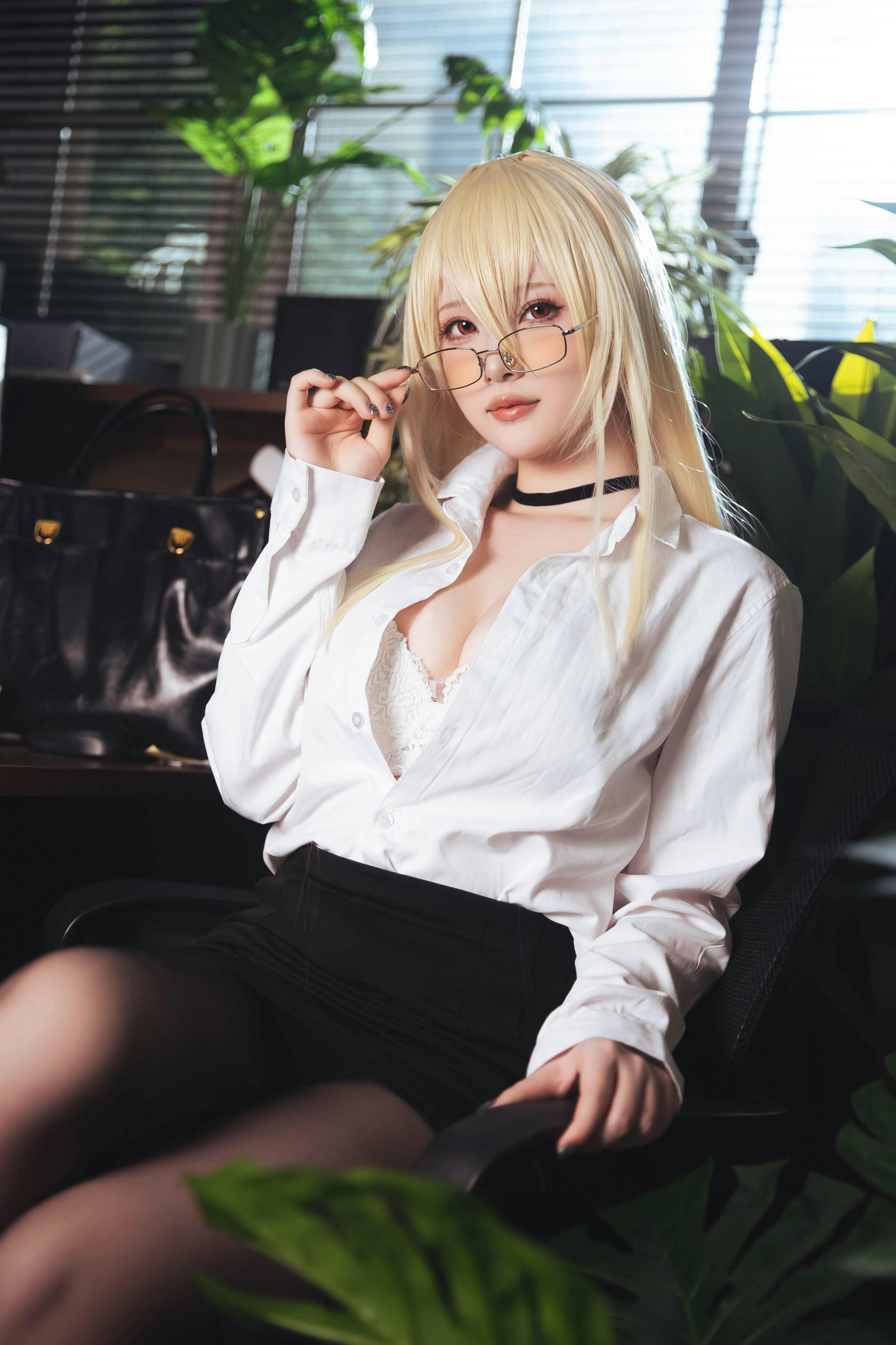 屿鱼 NO.007 patreon 23年6月-24年3月 [1239P 1.91GB]-主题排-不认识，黄毛白衬衫_第1集