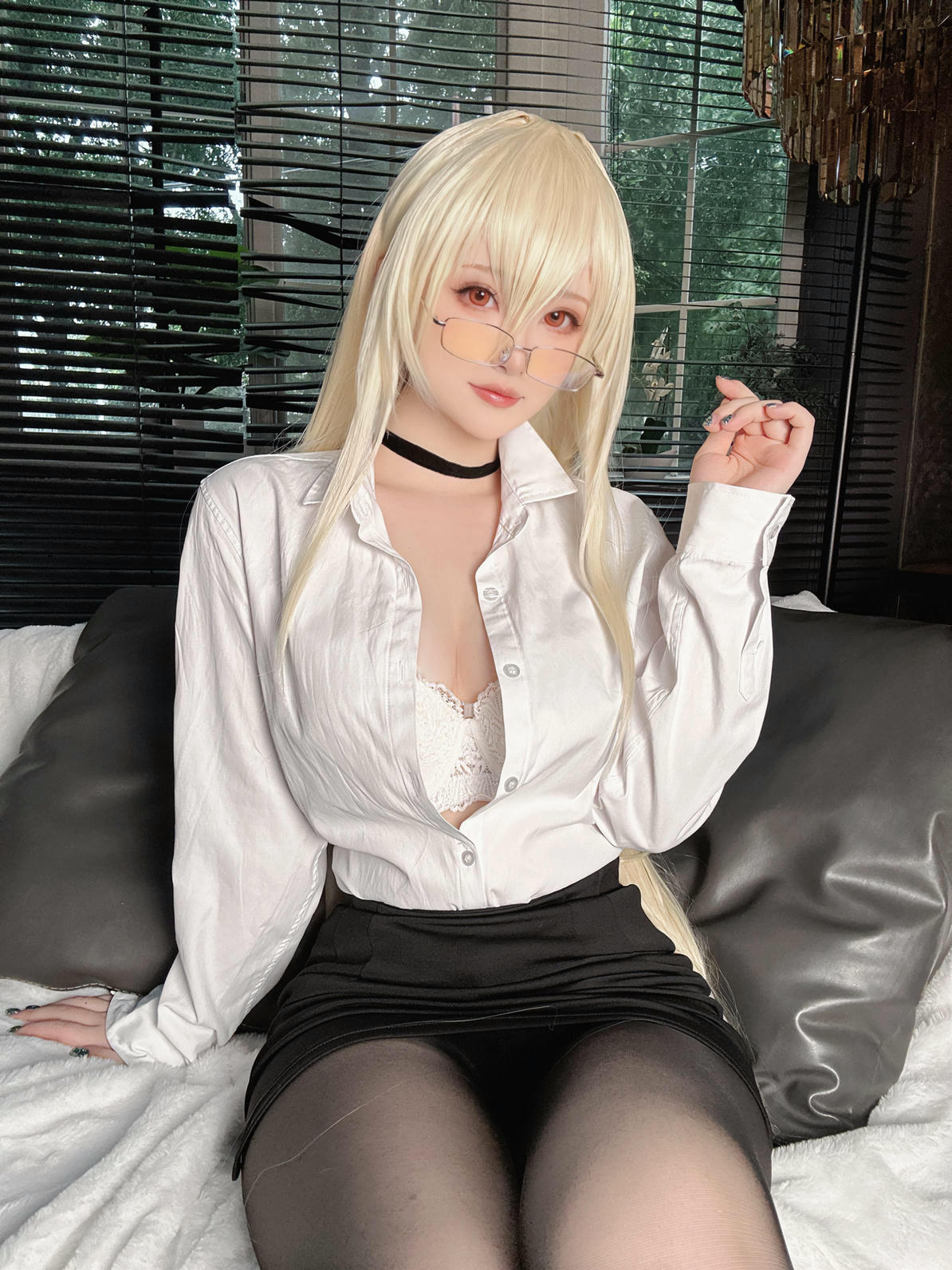 屿鱼 NO.007 patreon 23年6月-24年3月 [1239P 1.91GB]-主题排-不认识，黄毛白衬衫_第1集