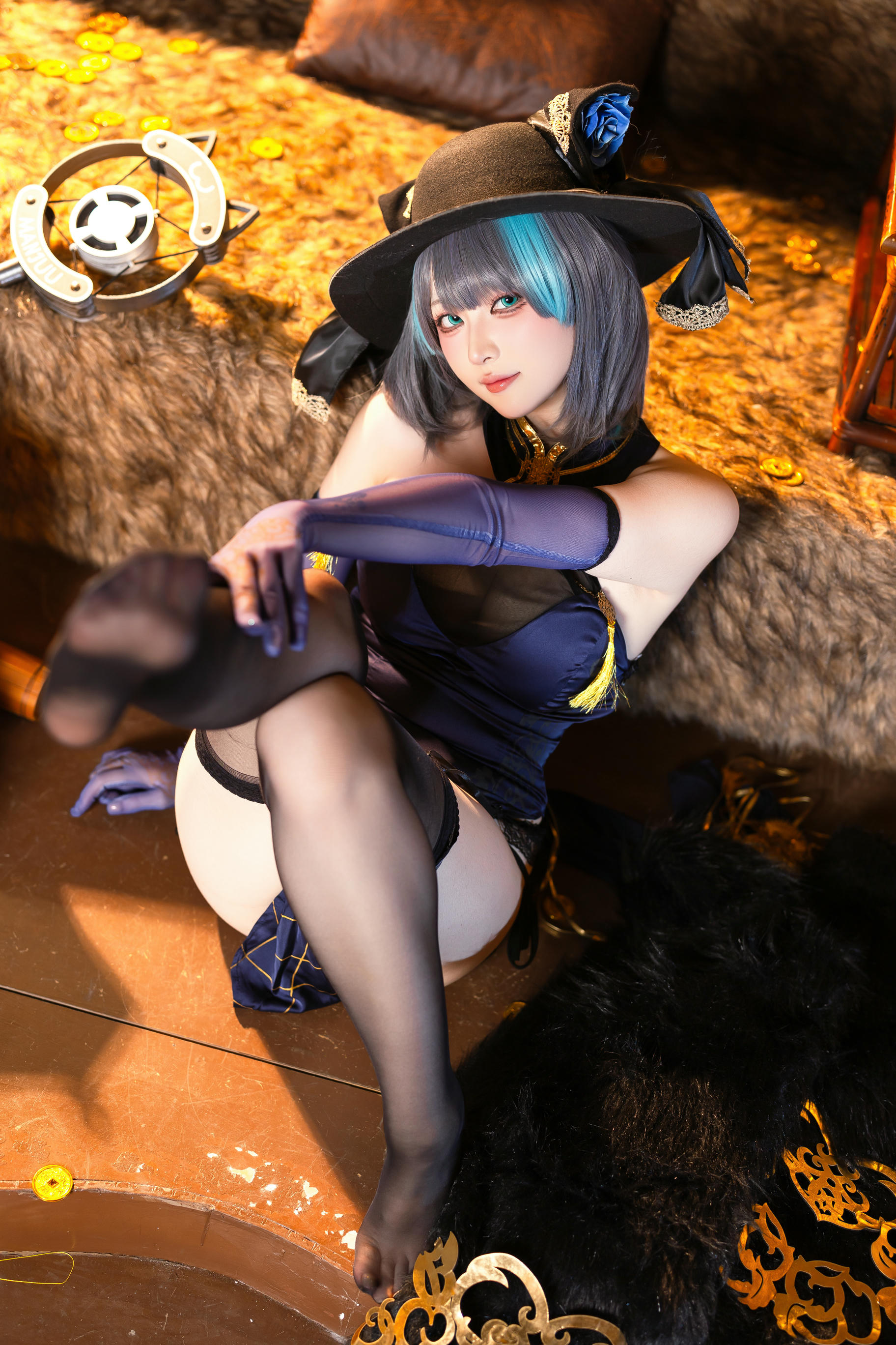 屿鱼 NO.038 金装猫猫头 [60P 747MB]_第2集