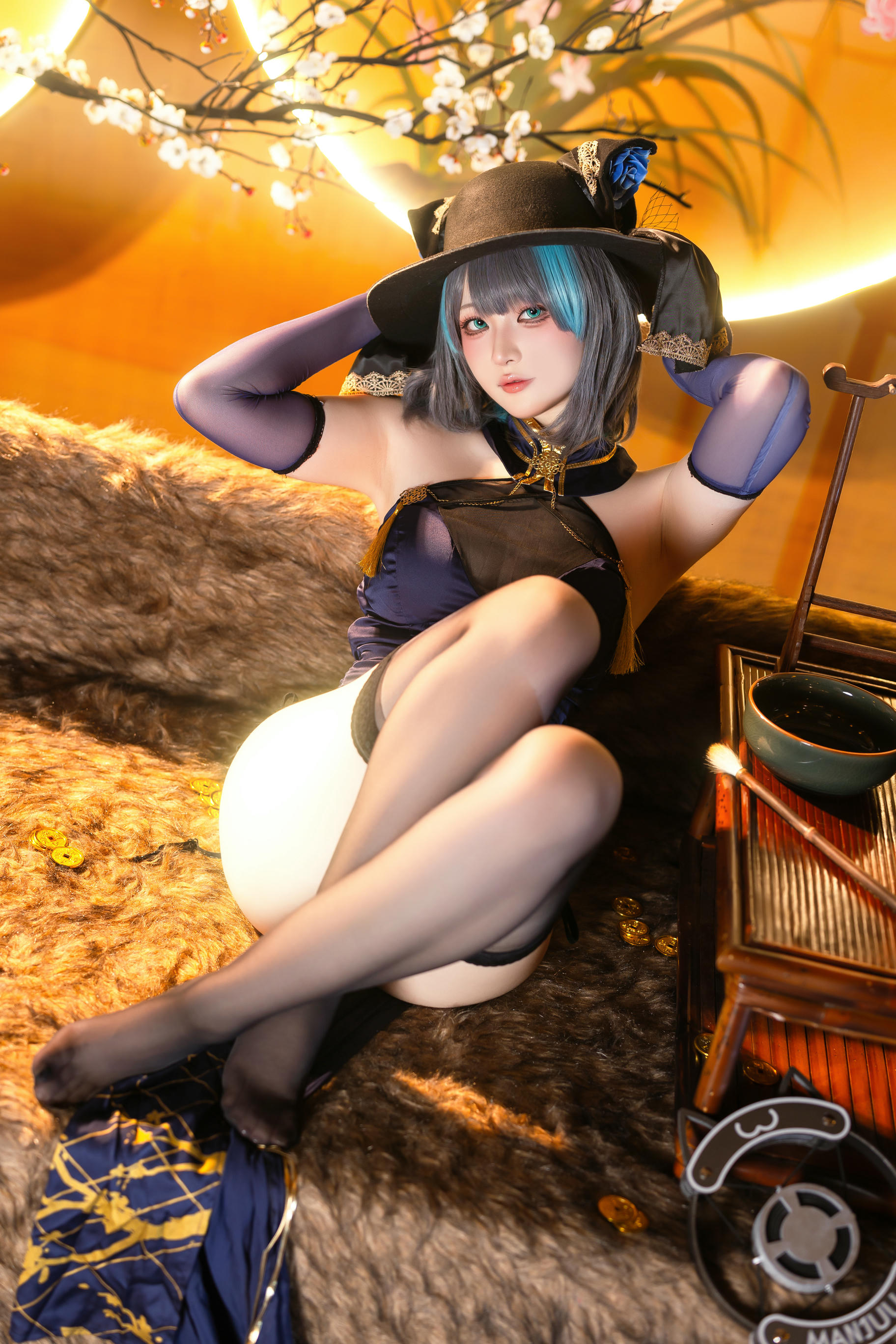 屿鱼 NO.038 金装猫猫头 [60P 747MB]_第3集