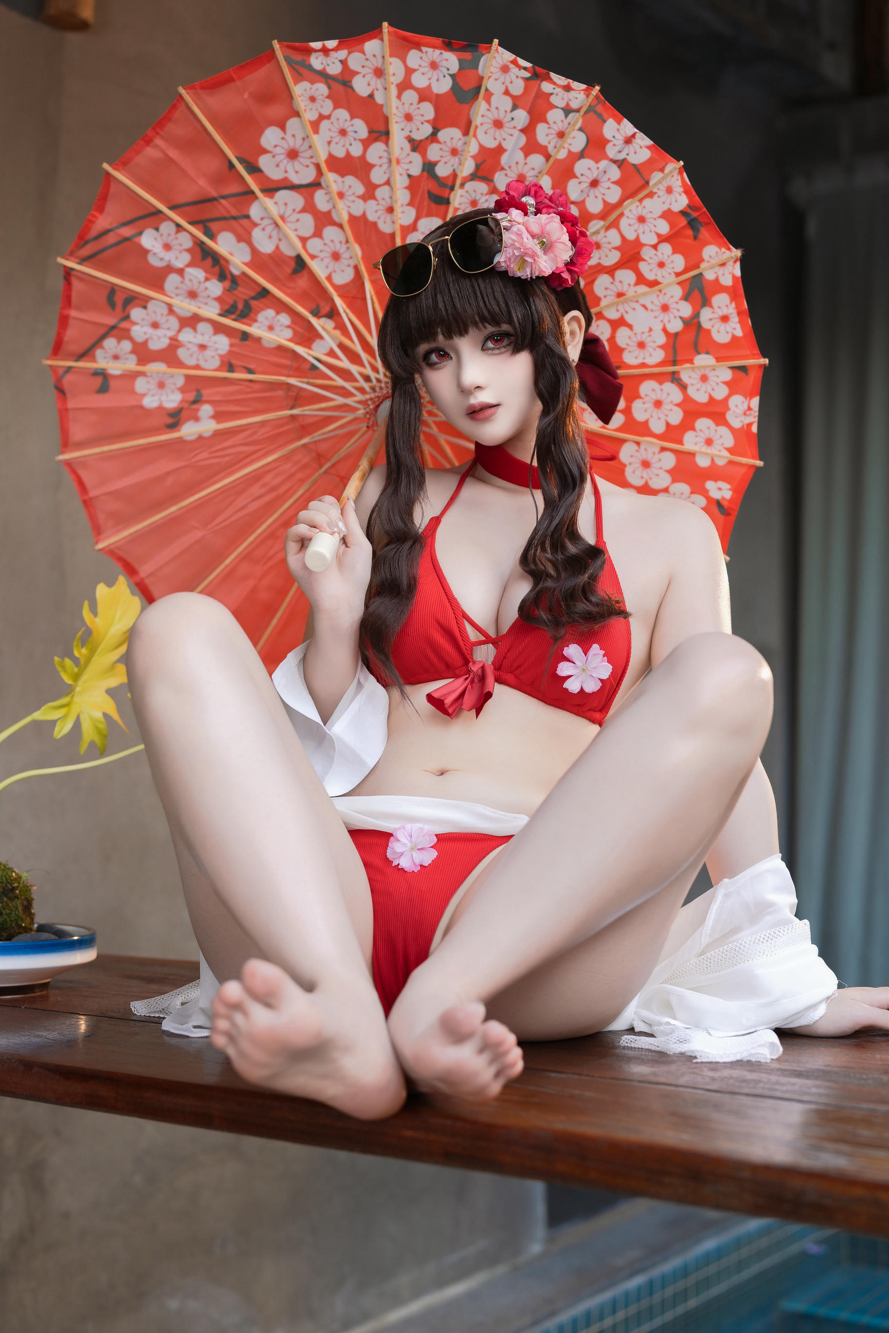 屿鱼 NO.042 樱花泳装 [80P 980MB]_第1集