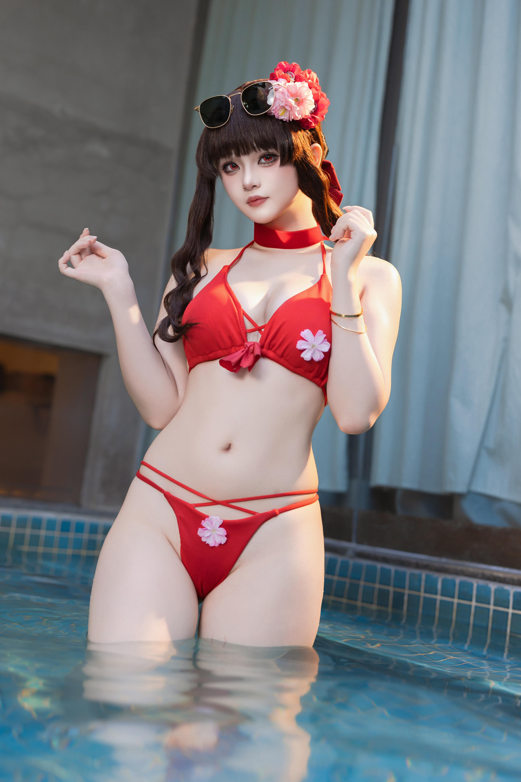 屿鱼 NO.042 樱花泳装 [80P 980MB]_第2集