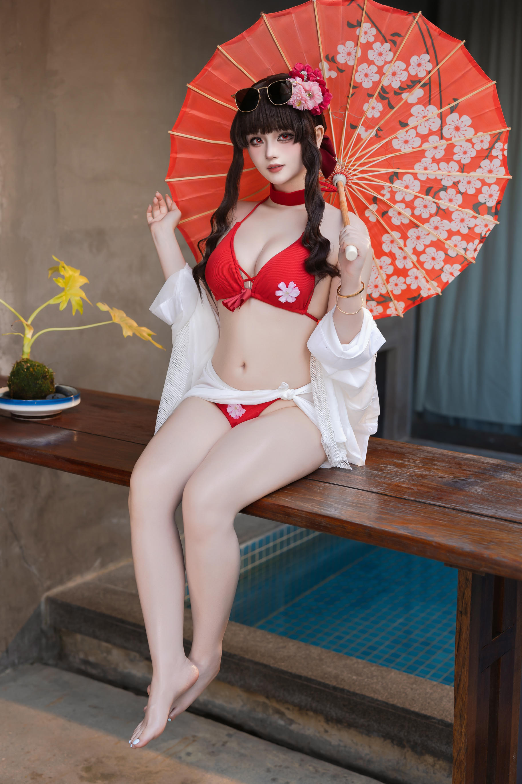 屿鱼 NO.042 樱花泳装 [80P 980MB]_第3集