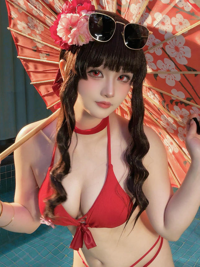 屿鱼 NO.042 樱花泳装 [80P 980MB]_第4集