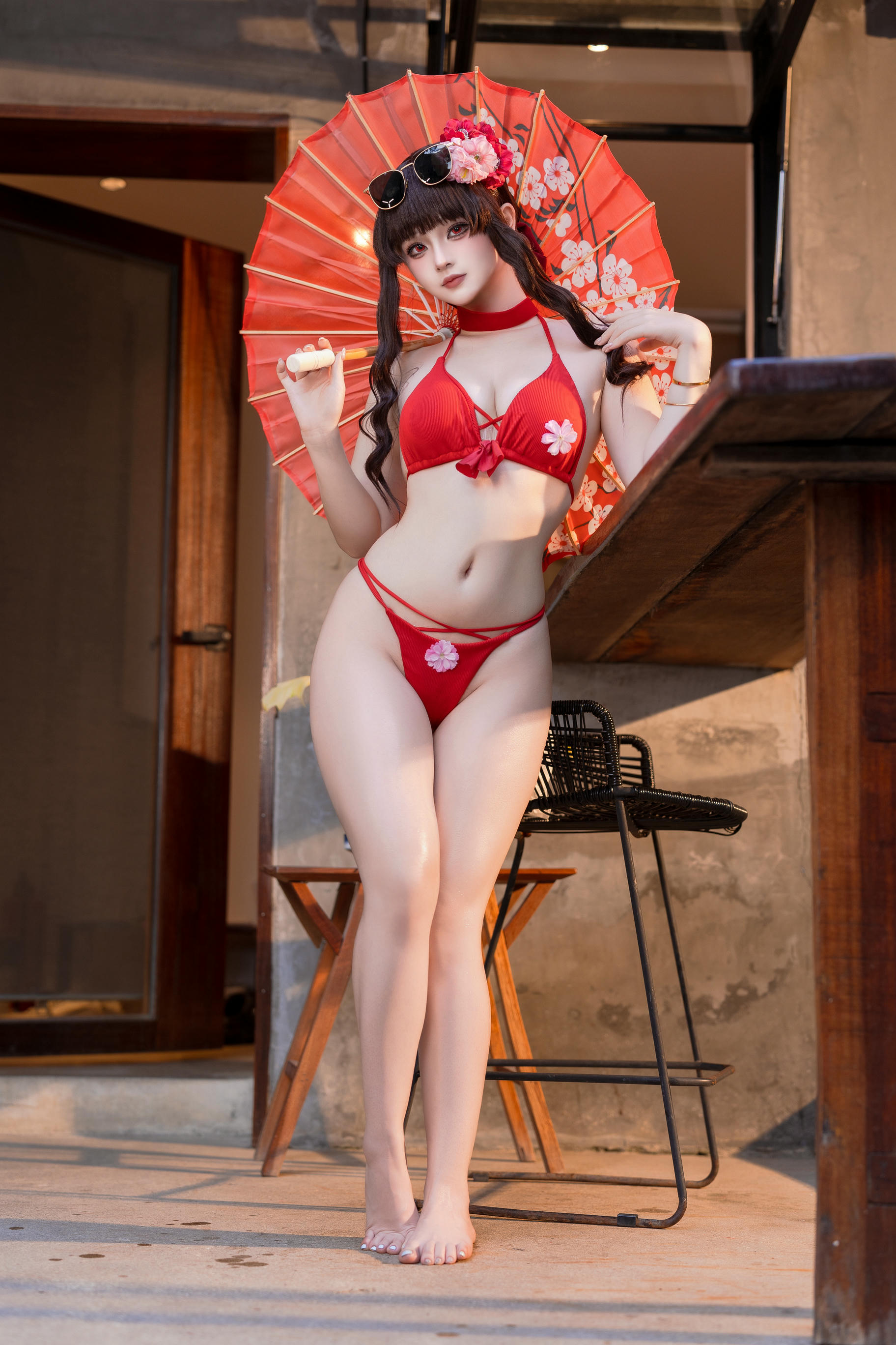 屿鱼 NO.042 樱花泳装 [80P 980MB]_第1集