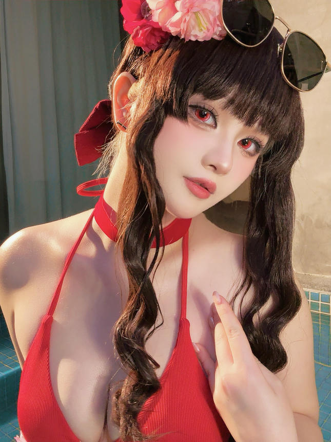 屿鱼 NO.042 樱花泳装 [80P 980MB]_第4集