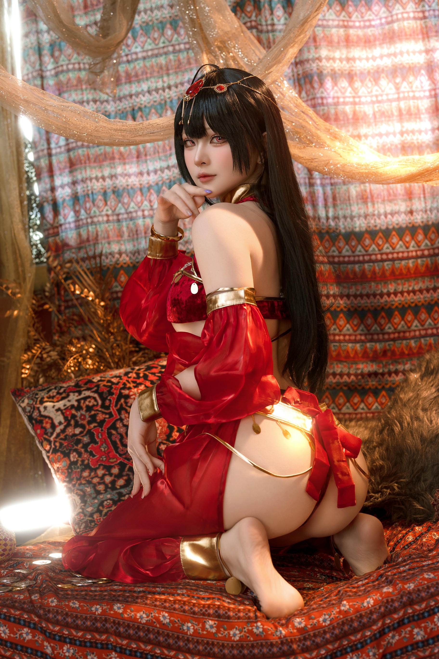 屿鱼 NO.043 大凤舞娘 新年特典 [50P 449MB]_第1集