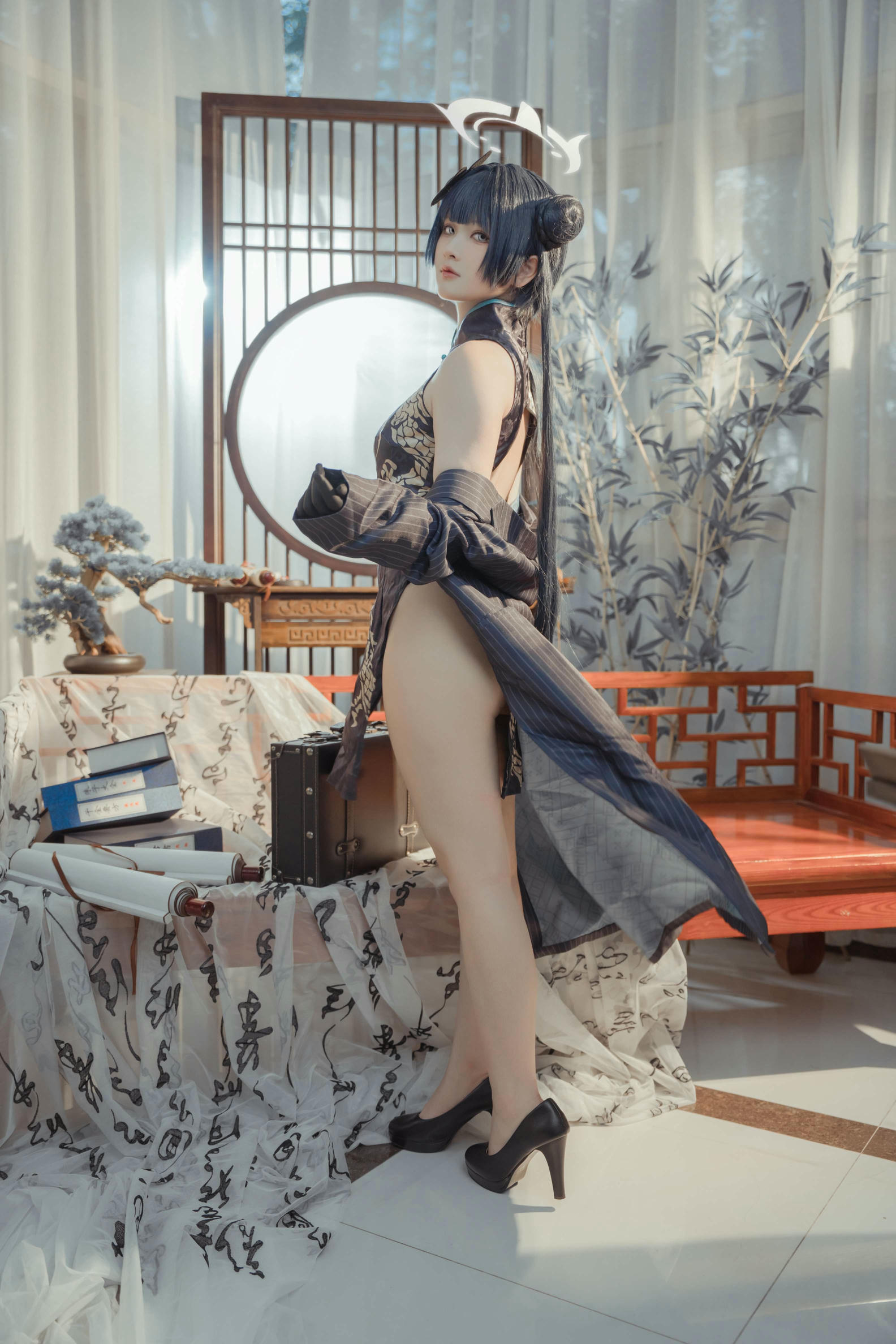 屿鱼 NO.007 patreon 23年6月-24年3月 [1239P 1.91GB]-主题排-碧蓝档案-妃咲_第2集