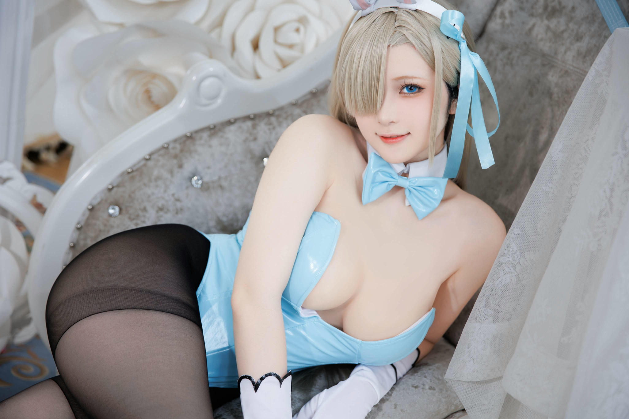 屿鱼 NO.007 patreon 23年6月-24年3月 [1239P 1.91GB]-主题排-蔚蓝档案-明日奈兔女郎_第1集