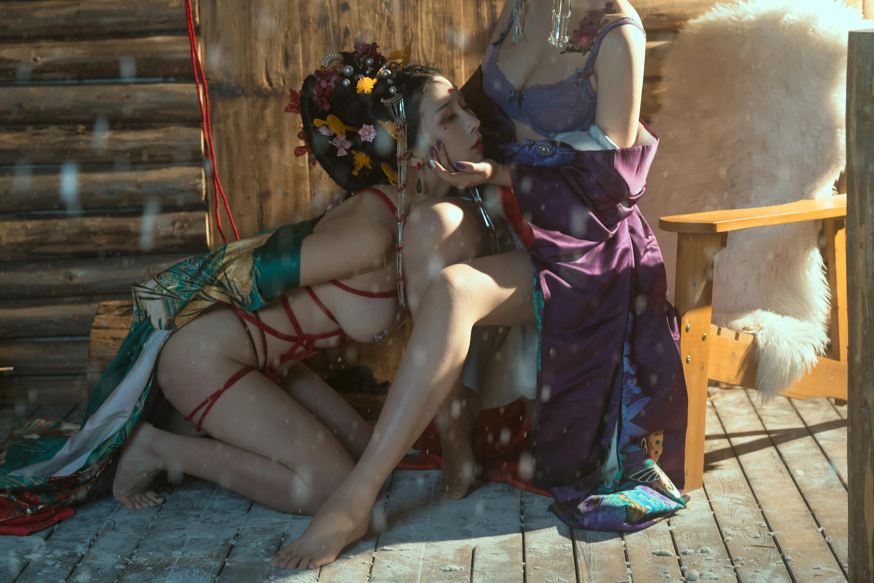 云溪溪 NO.051 奶桃 花吟 [5V150P-1.87G]_第8集