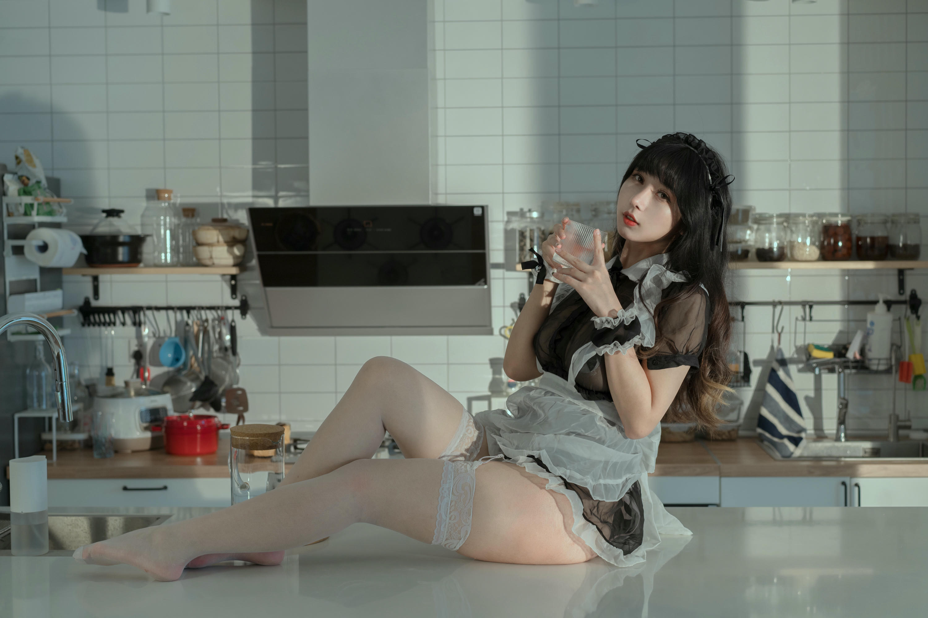 云溪溪 NO.006 奶桃 女仆 [40P8V-603MB]_第1集