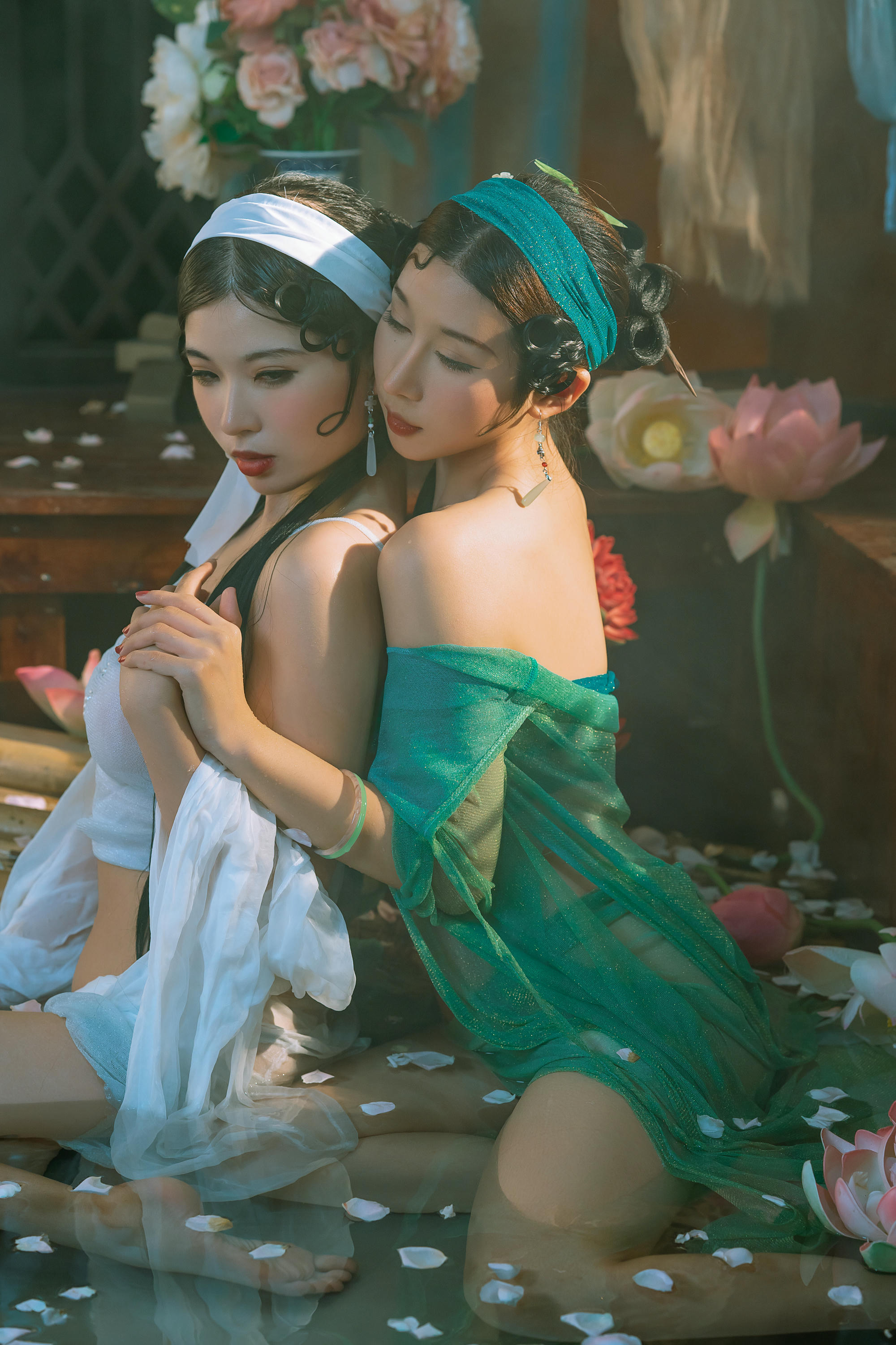 云溪溪 NO.093 奶桃桃&轩萧学姐 朝开暮落-上 [105P+5V／4.62GB]_第5集