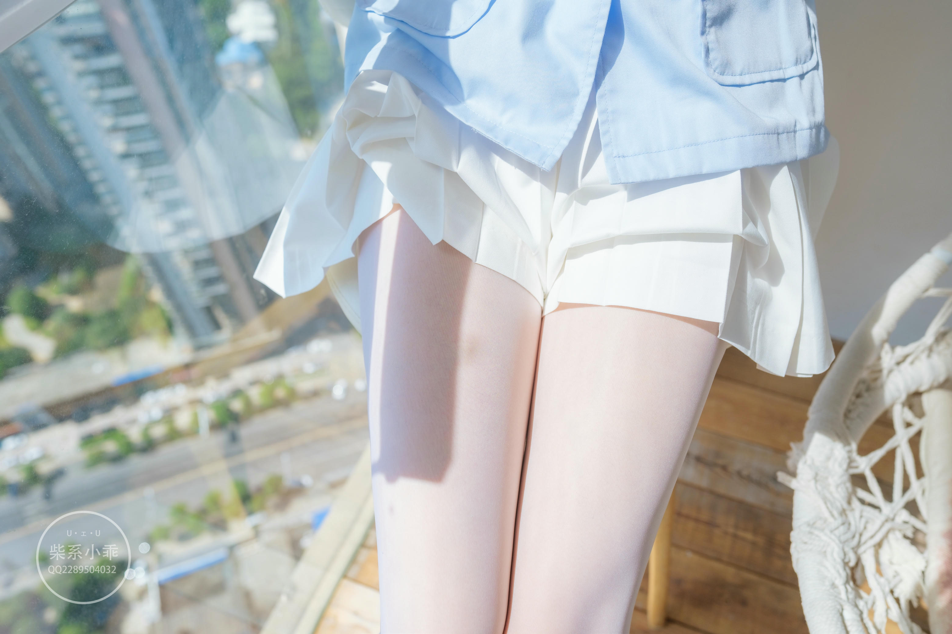 稚乖画册 NO.01 晴空01 白丝双马尾jk [79P-600MB]_第4集