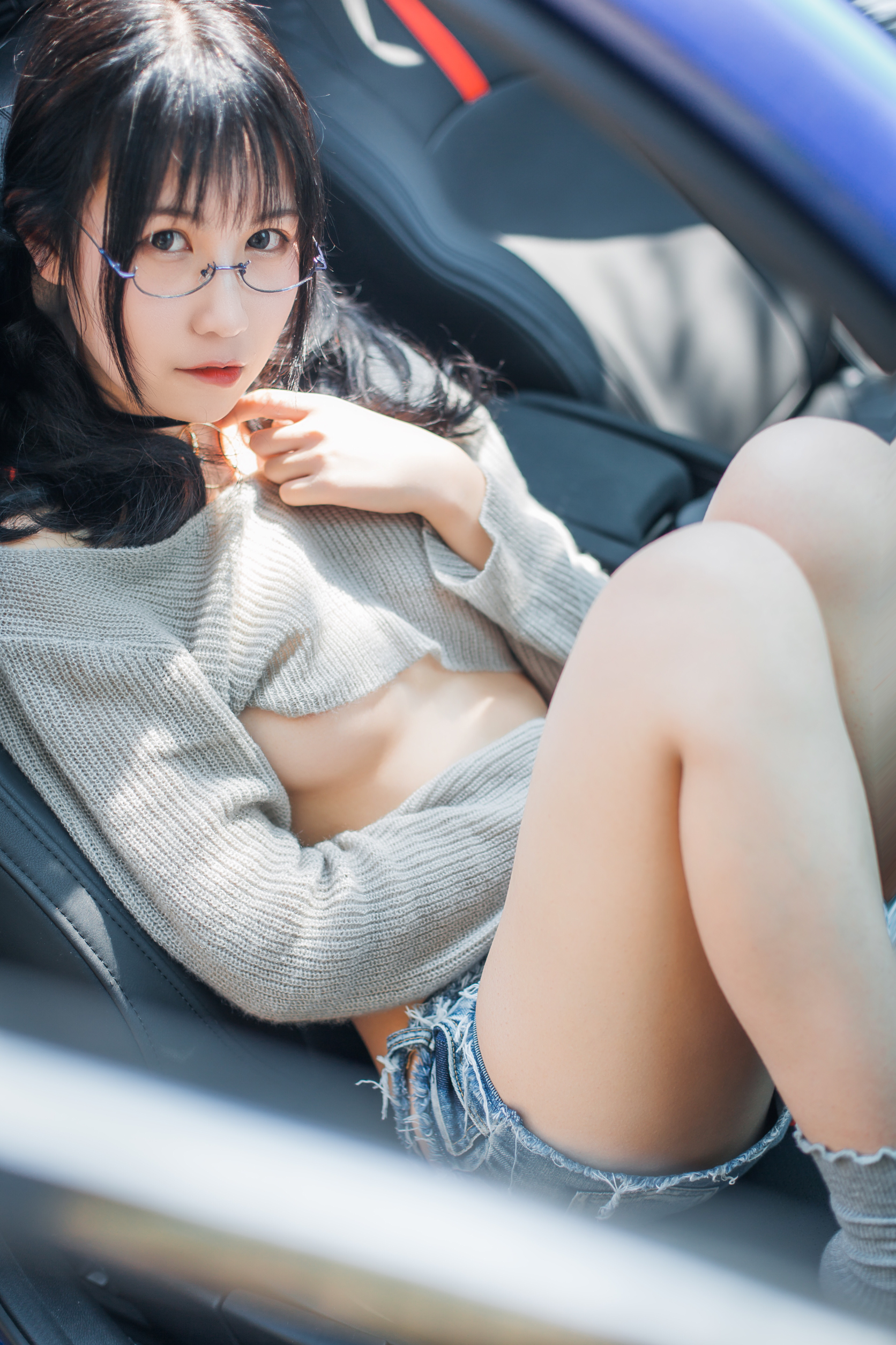 逐月SU - 野外露出（车内篇）[45P]_第2集