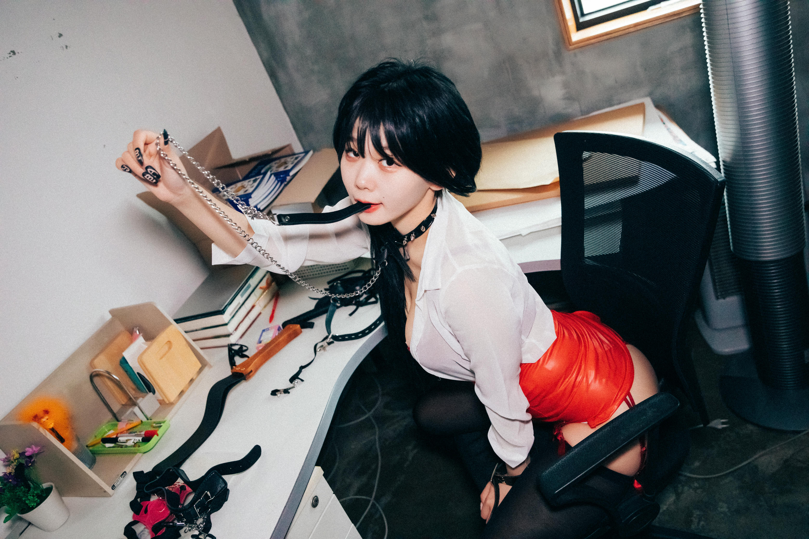 018_Loozy Zia (지아) - Office slave [220P 6V 6GB]_第1集