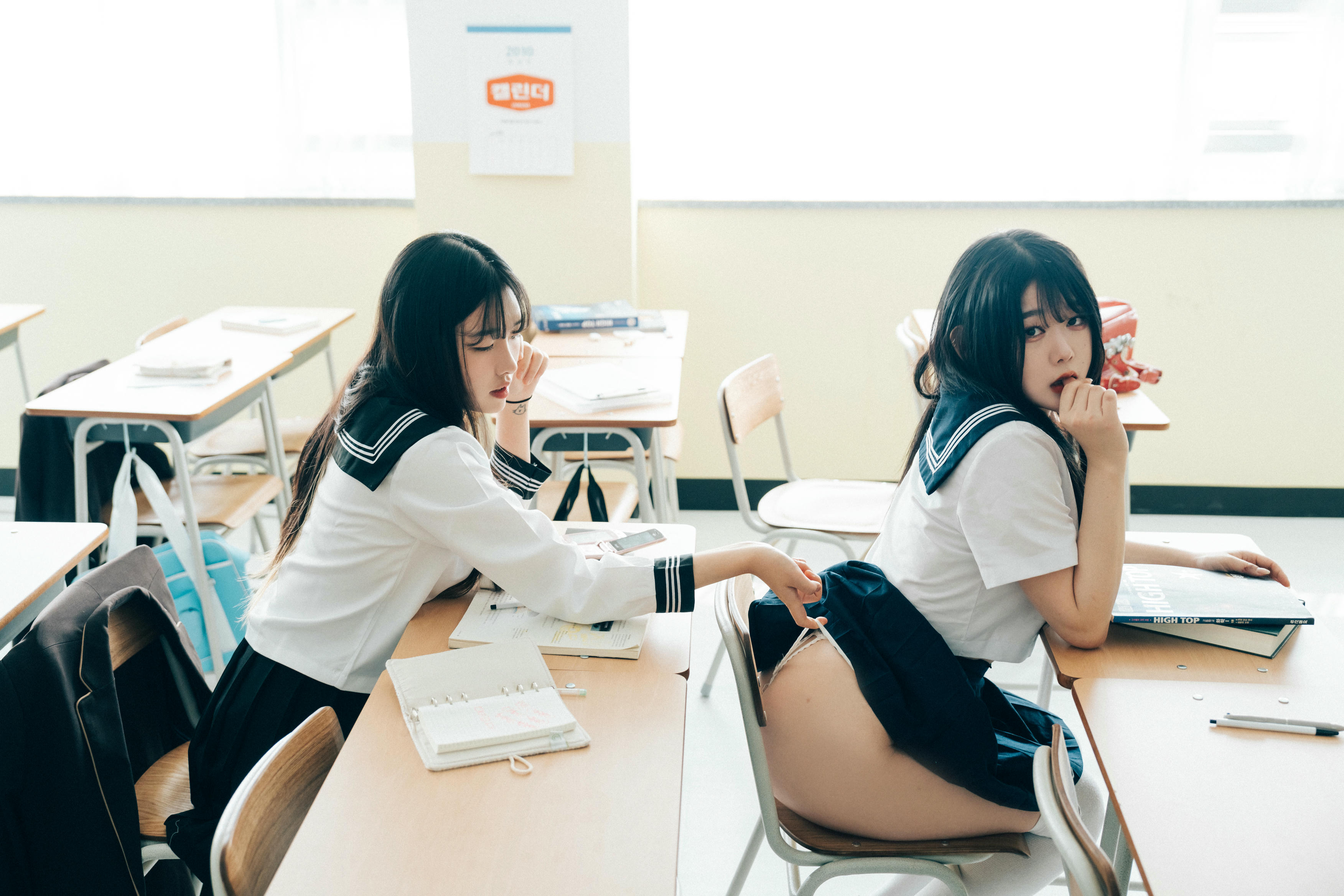 Zia (지아) NO.085 Loozy Zia (지아) x Sonson (손손) Bitch Academy Hard [195P+3V／2.95GB]-트윈_第1集