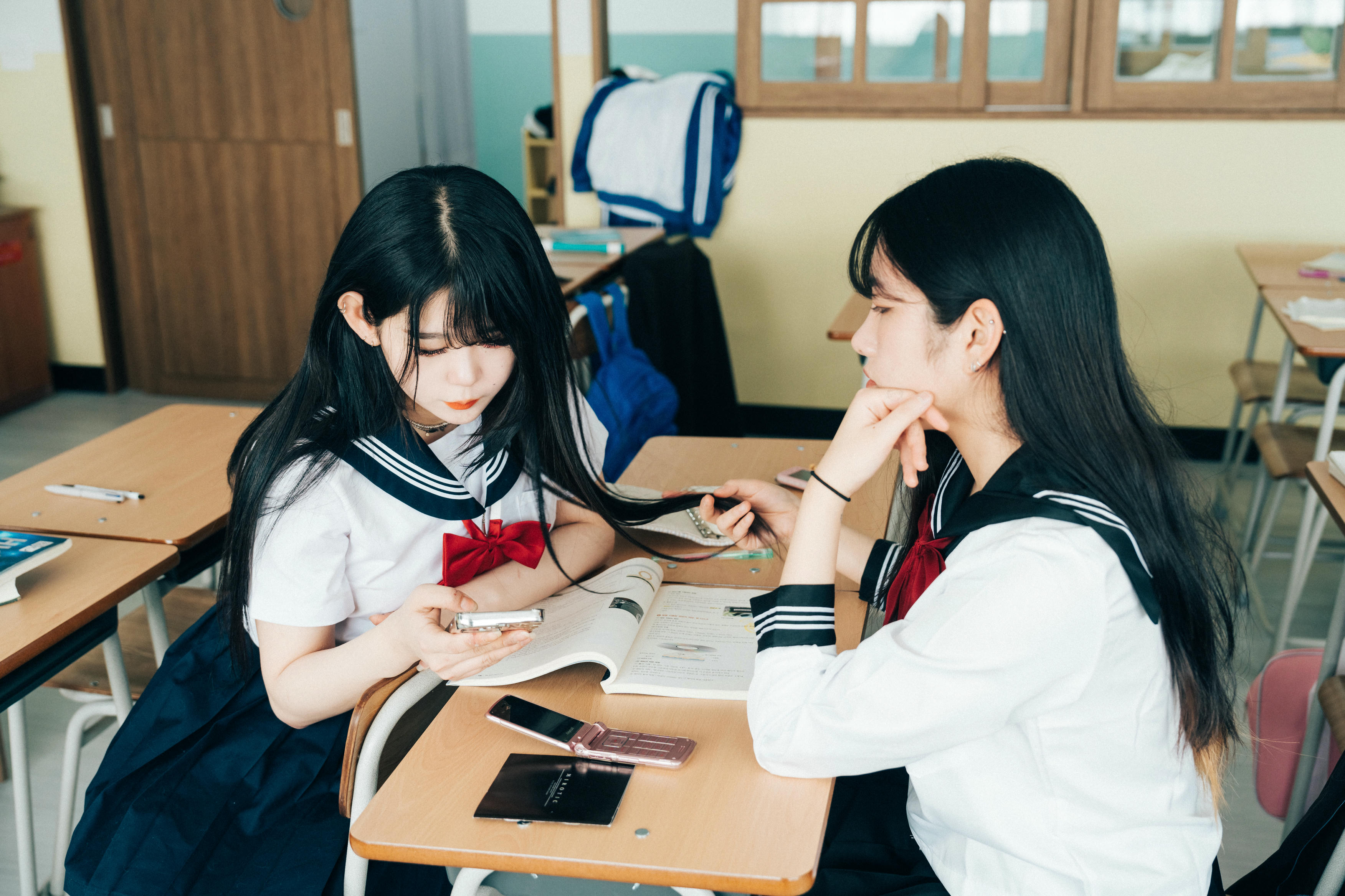 Zia (지아) NO.085 Loozy Zia (지아) x Sonson (손손) Bitch Academy Hard [195P+3V／2.95GB]-트윈_第2集