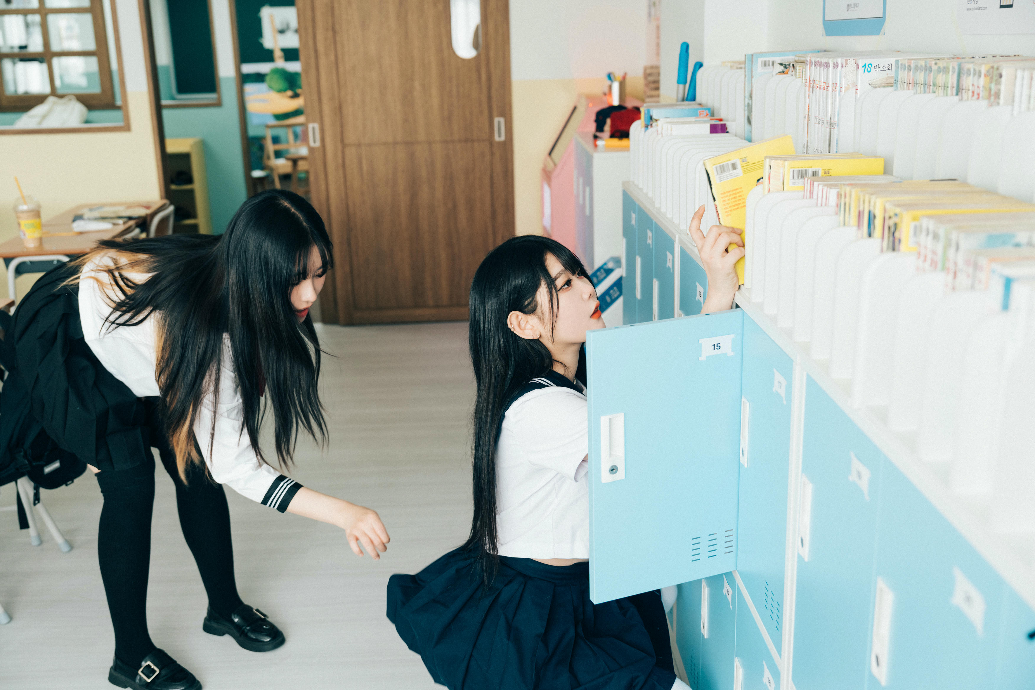 Zia (지아) NO.085 Loozy Zia (지아) x Sonson (손손) Bitch Academy Hard [195P+3V／2.95GB]-트윈_第2集
