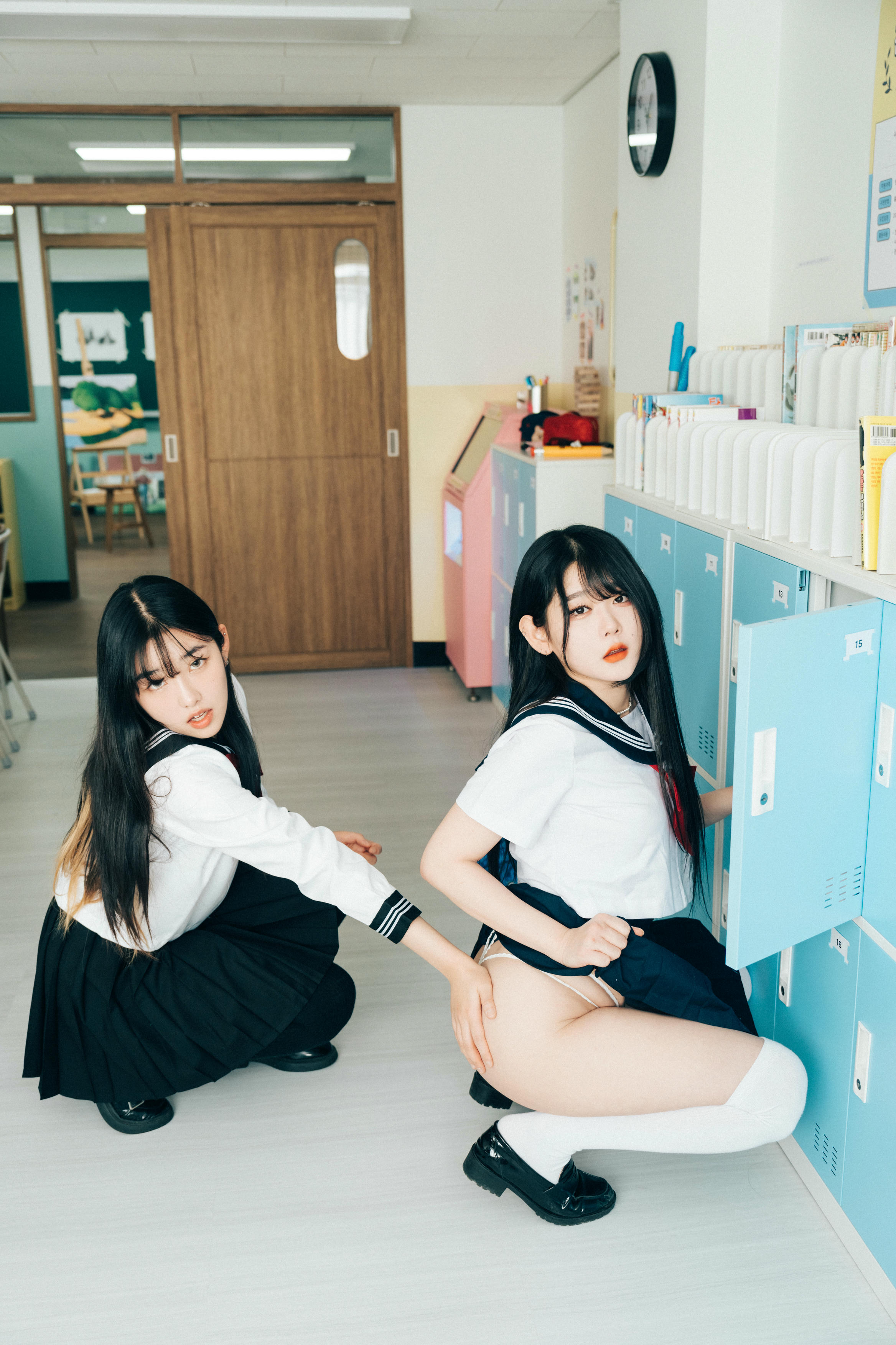Zia (지아) NO.085 Loozy Zia (지아) x Sonson (손손) Bitch Academy Hard [195P+3V／2.95GB]-트윈_第2集