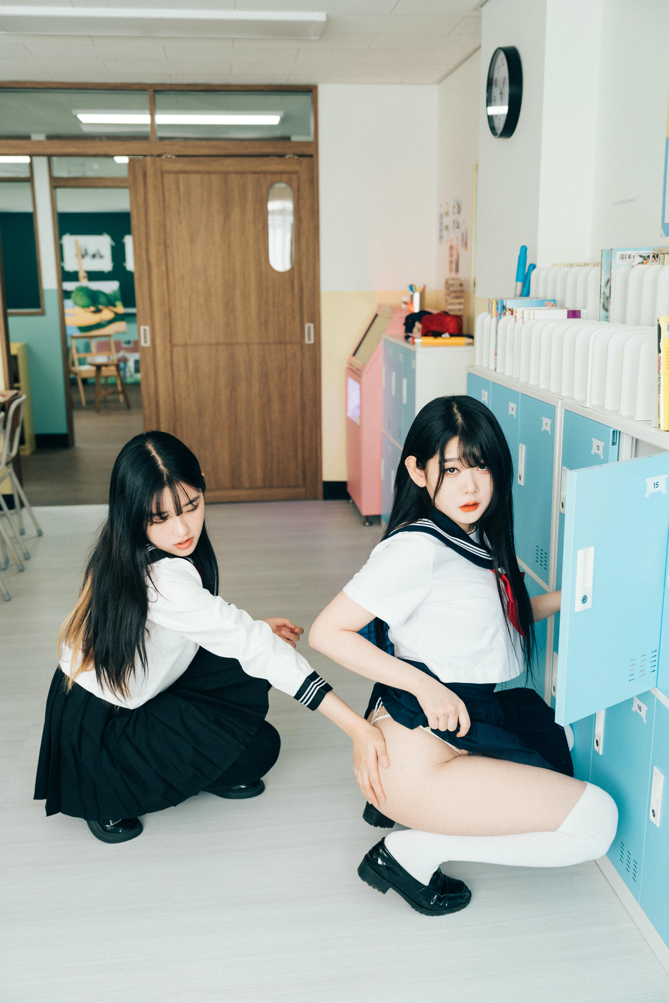 Zia (지아) NO.085 Loozy Zia (지아) x Sonson (손손) Bitch Academy Hard [195P+3V／2.95GB]-트윈_第2集