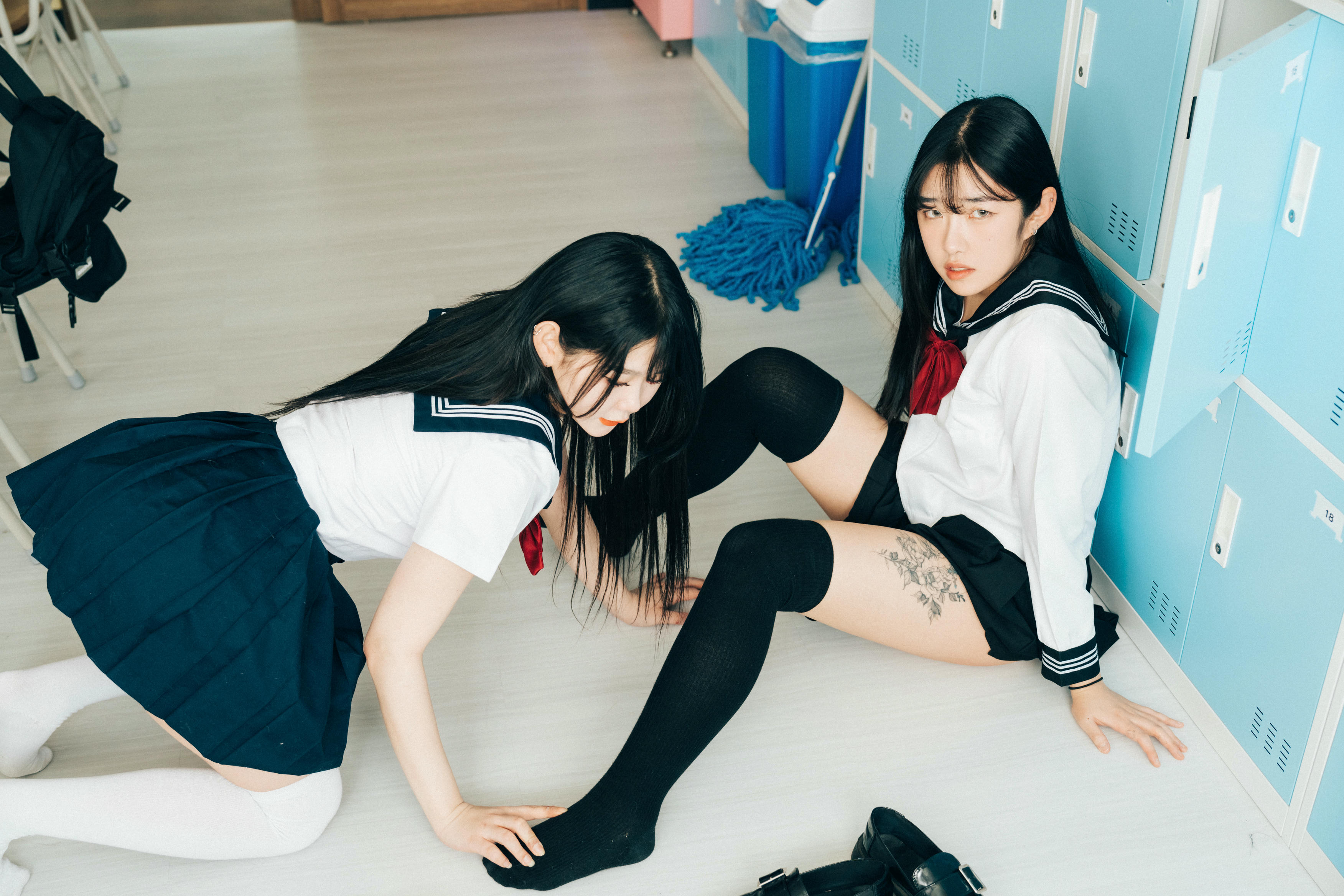 Zia (지아) NO.085 Loozy Zia (지아) x Sonson (손손) Bitch Academy Hard [195P+3V／2.95GB]-트윈_第2集