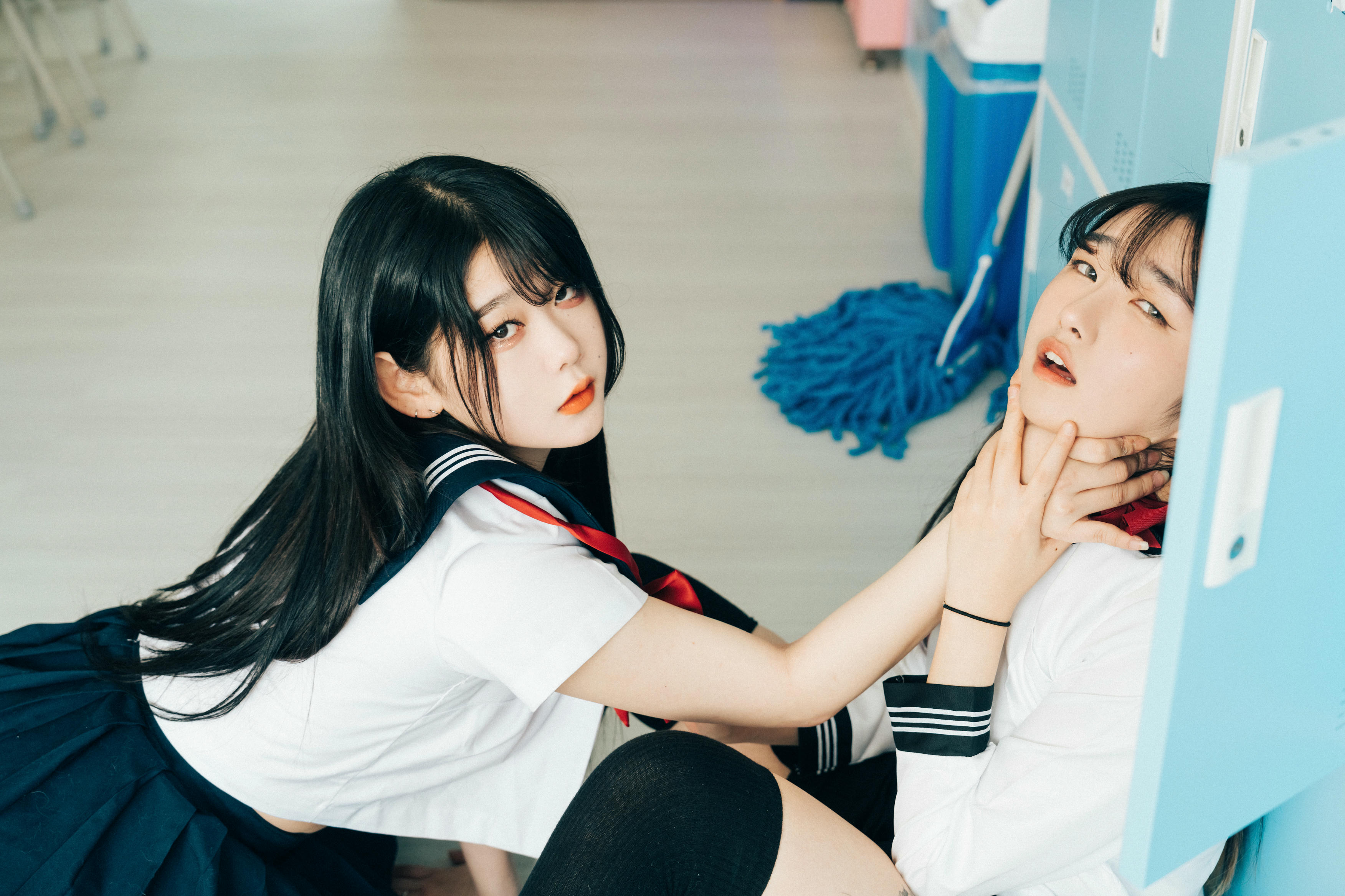 Zia (지아) NO.085 Loozy Zia (지아) x Sonson (손손) Bitch Academy Hard [195P+3V／2.95GB]-트윈_第2集