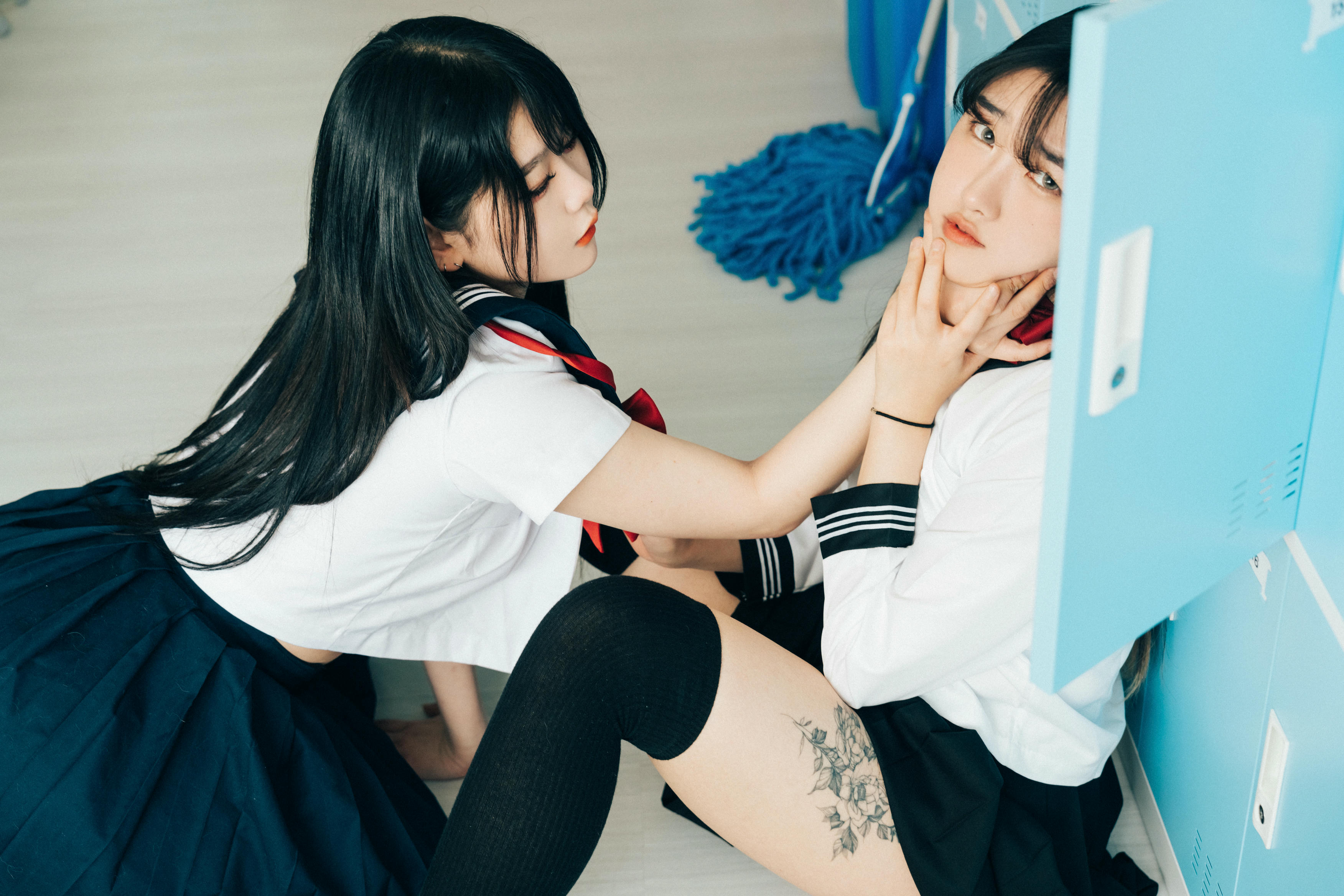 Zia (지아) NO.085 Loozy Zia (지아) x Sonson (손손) Bitch Academy Hard [195P+3V／2.95GB]-트윈_第2集