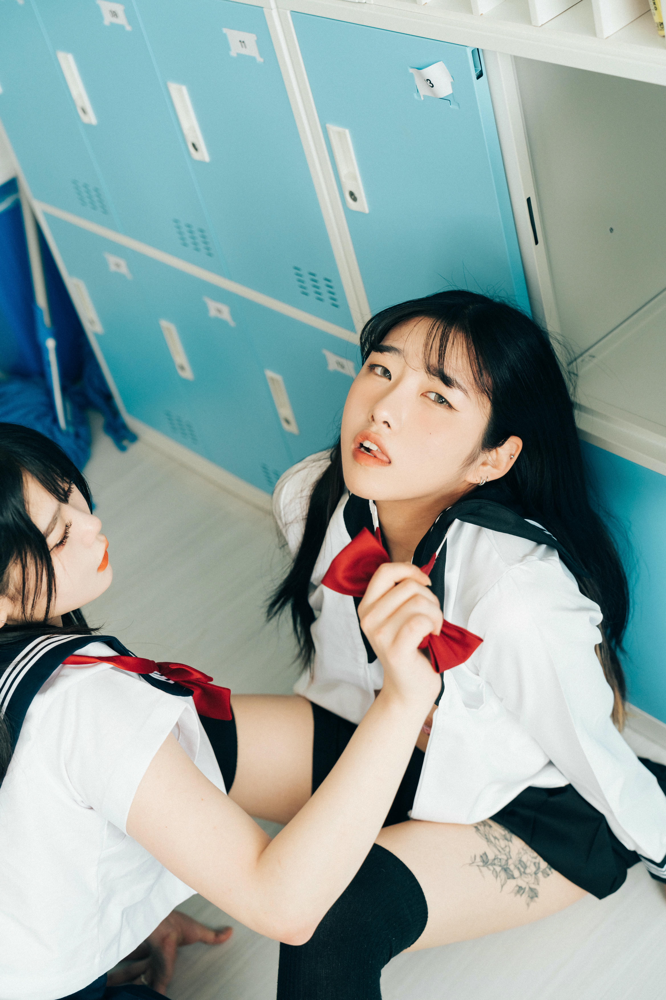 Zia (지아) NO.085 Loozy Zia (지아) x Sonson (손손) Bitch Academy Hard [195P+3V／2.95GB]-트윈_第2集