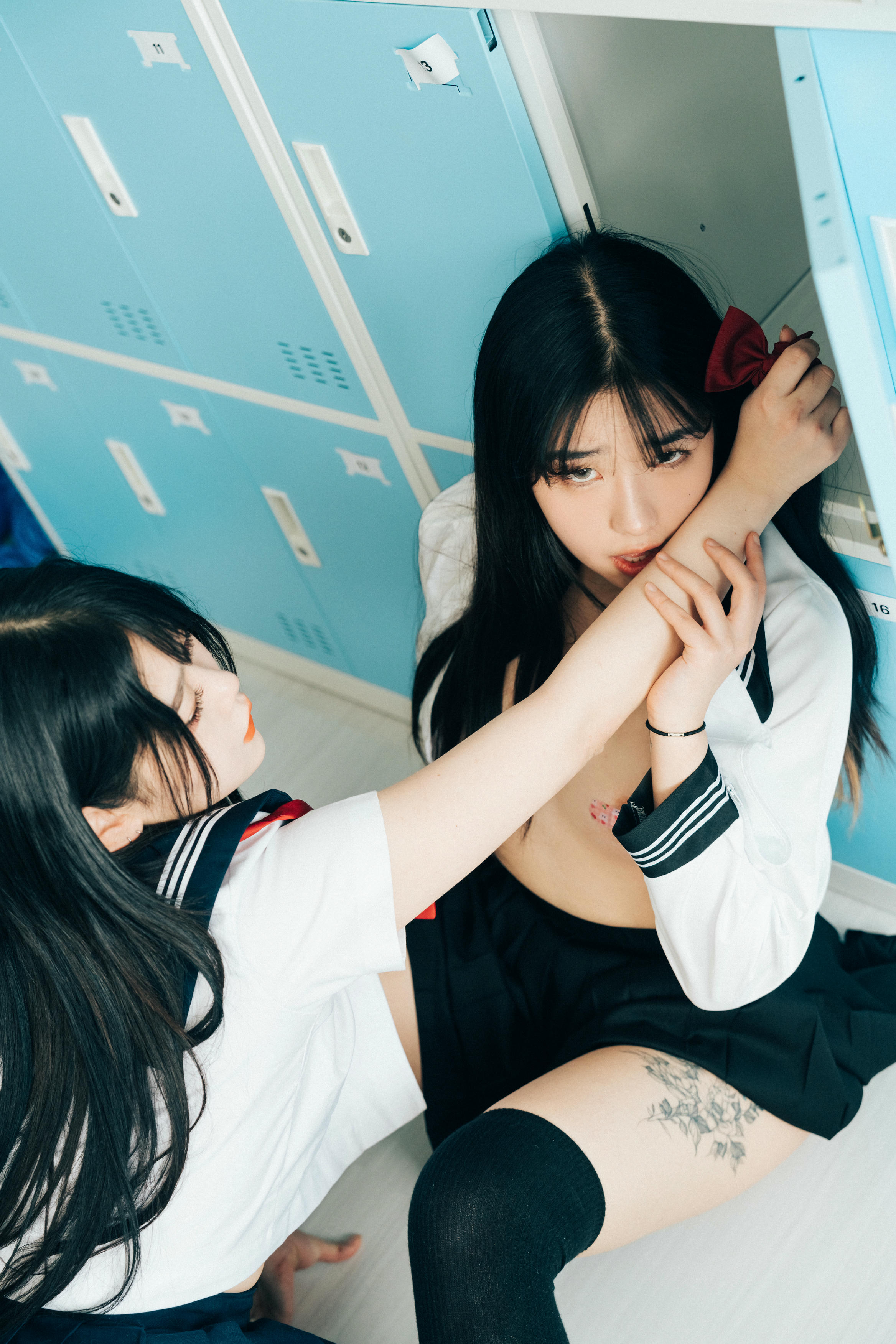 Zia (지아) NO.085 Loozy Zia (지아) x Sonson (손손) Bitch Academy Hard [195P+3V／2.95GB]-트윈_第3集