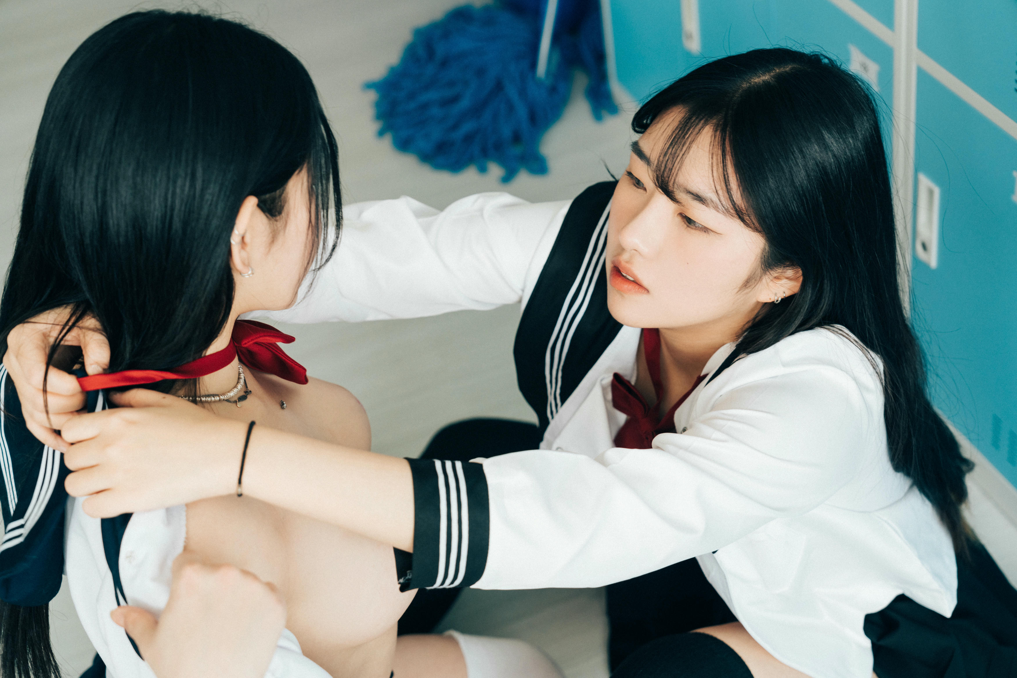 Zia (지아) NO.085 Loozy Zia (지아) x Sonson (손손) Bitch Academy Hard [195P+3V／2.95GB]-트윈_第3集