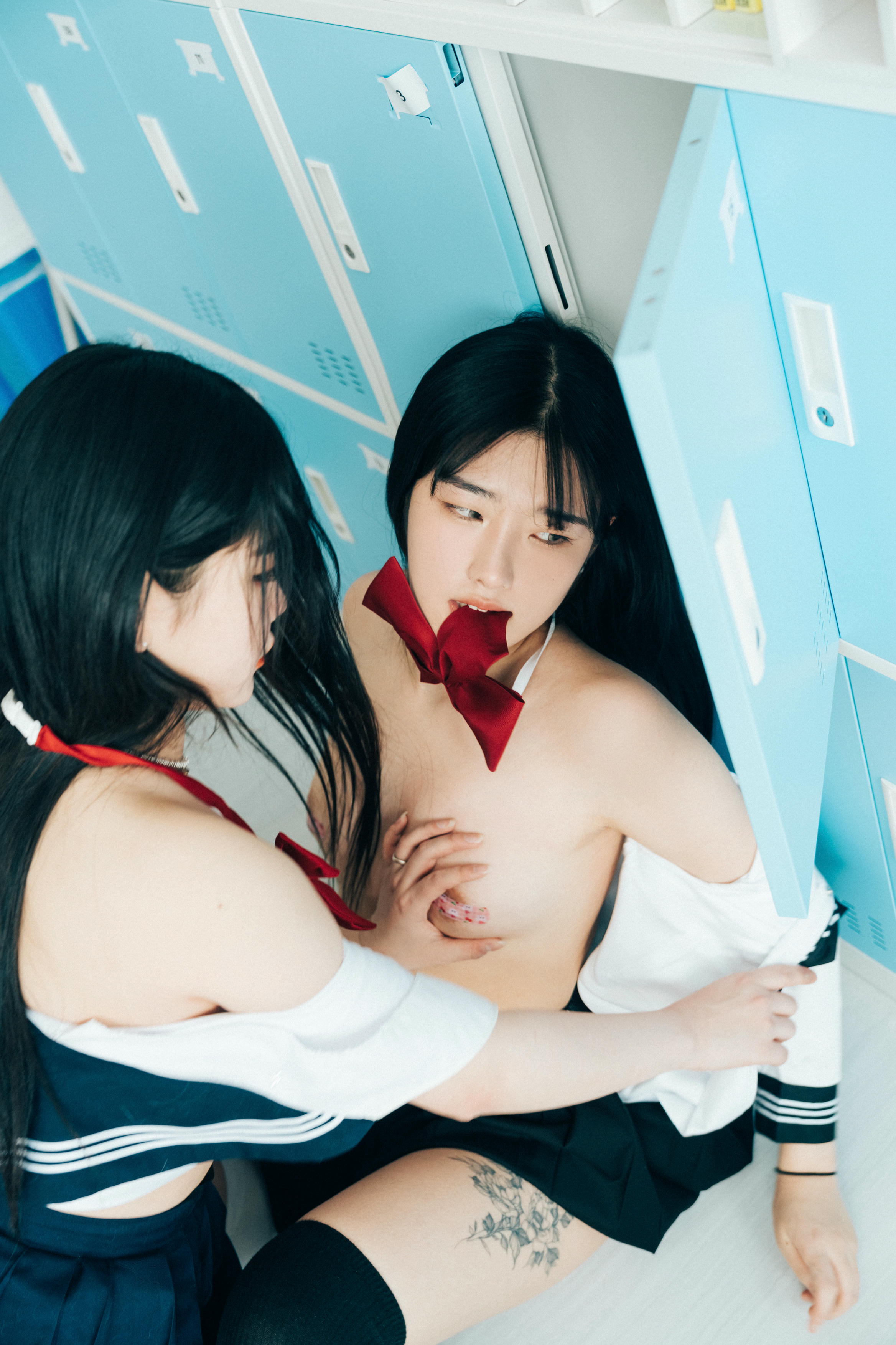 Zia (지아) NO.085 Loozy Zia (지아) x Sonson (손손) Bitch Academy Hard [195P+3V／2.95GB]-트윈_第3集