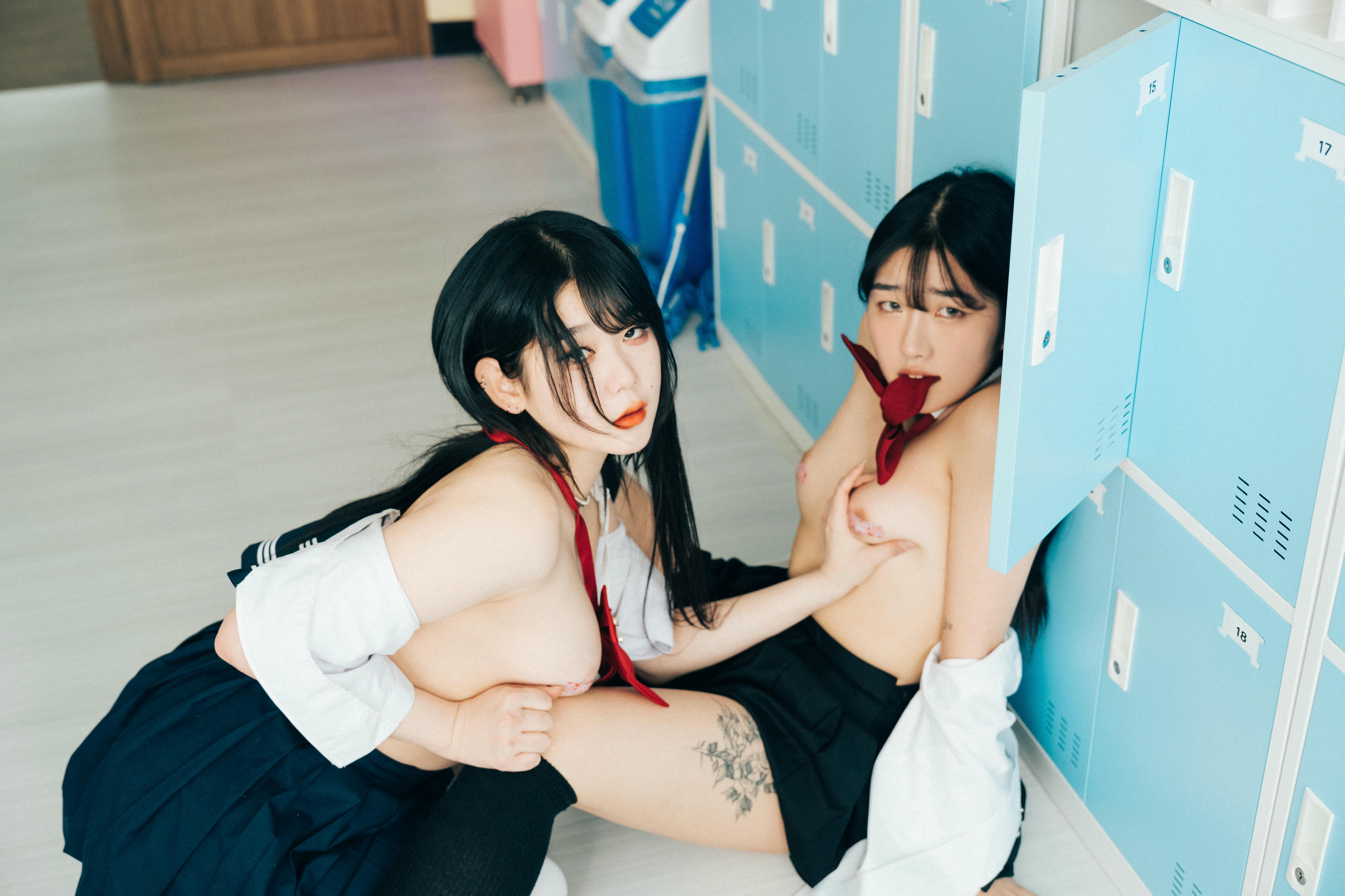 Zia (지아) NO.085 Loozy Zia (지아) x Sonson (손손) Bitch Academy Hard [195P+3V／2.95GB]-트윈_第3集