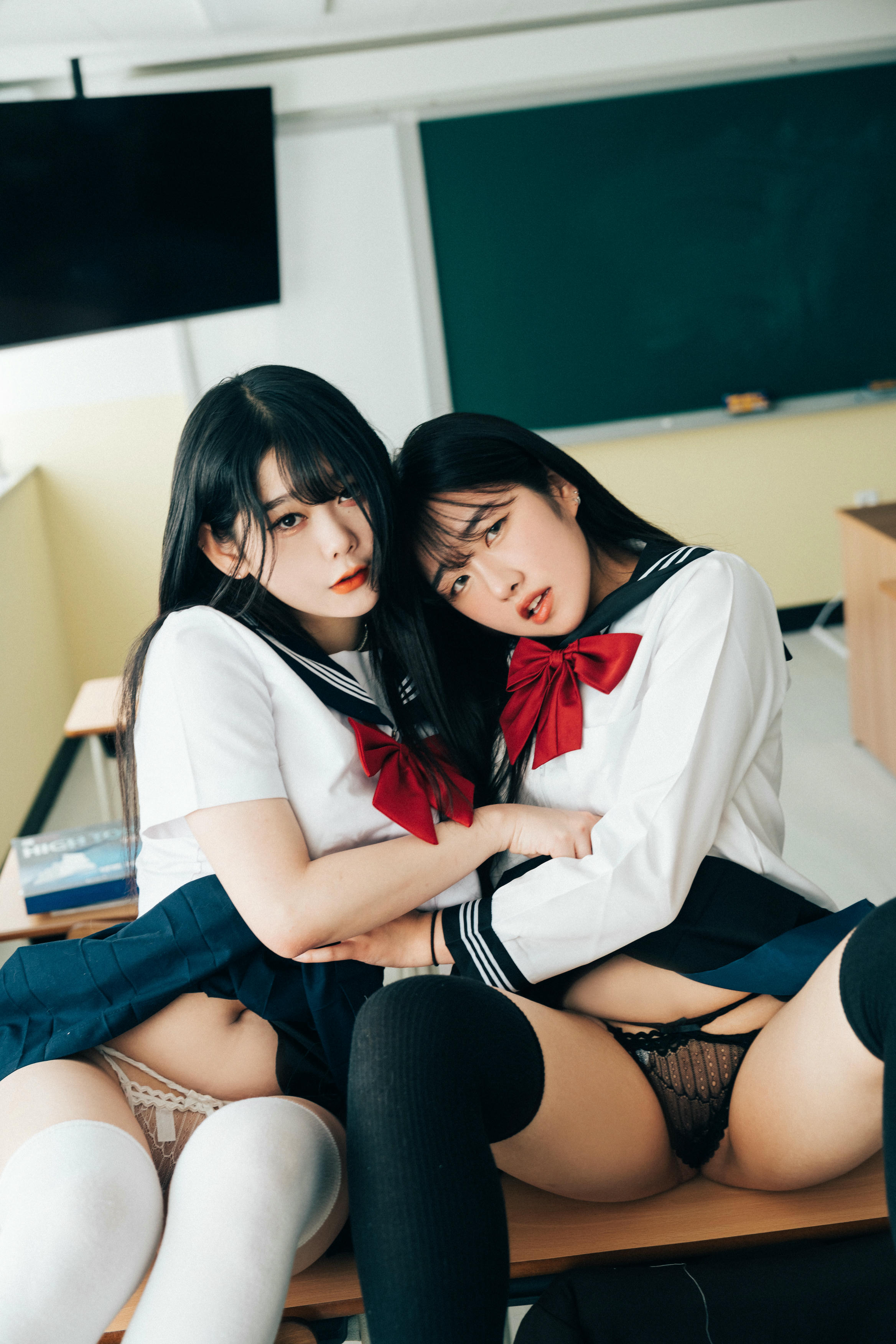 Zia (지아) NO.085 Loozy Zia (지아) x Sonson (손손) Bitch Academy Hard [195P+3V／2.95GB]-트윈_第3集