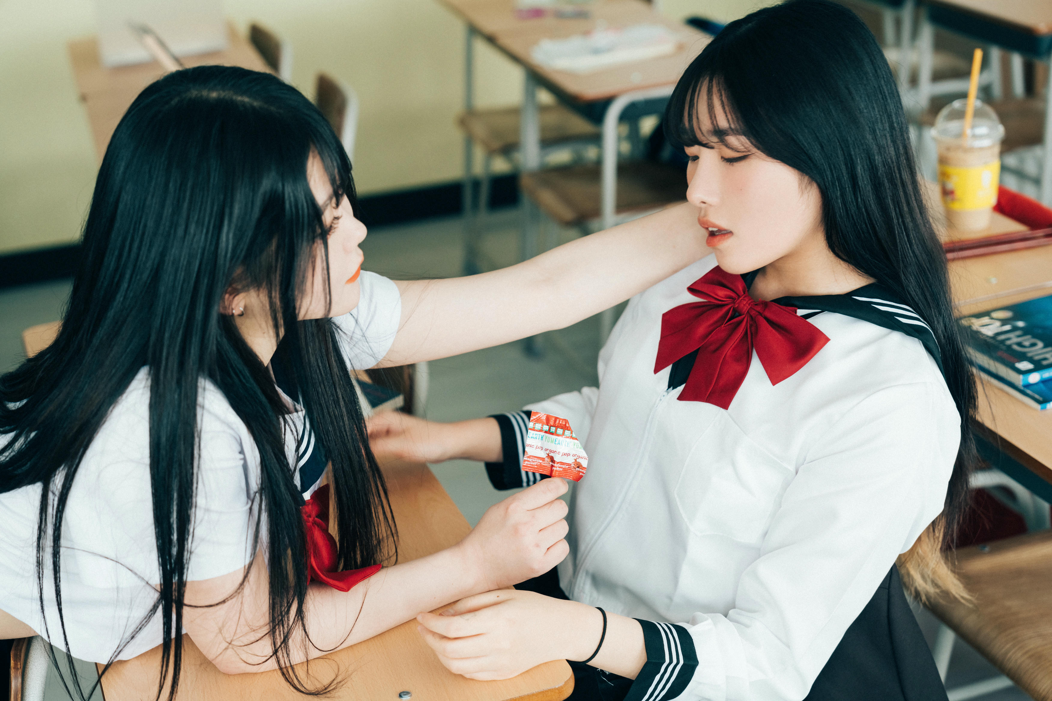 Zia (지아) NO.085 Loozy Zia (지아) x Sonson (손손) Bitch Academy Hard [195P+3V／2.95GB]-트윈_第4集